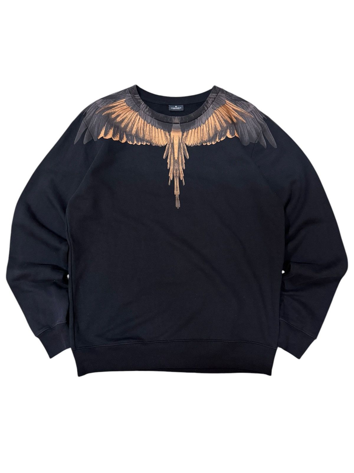 Marcelo Burlon Country Of Milan Gold Wings Sweatshirt