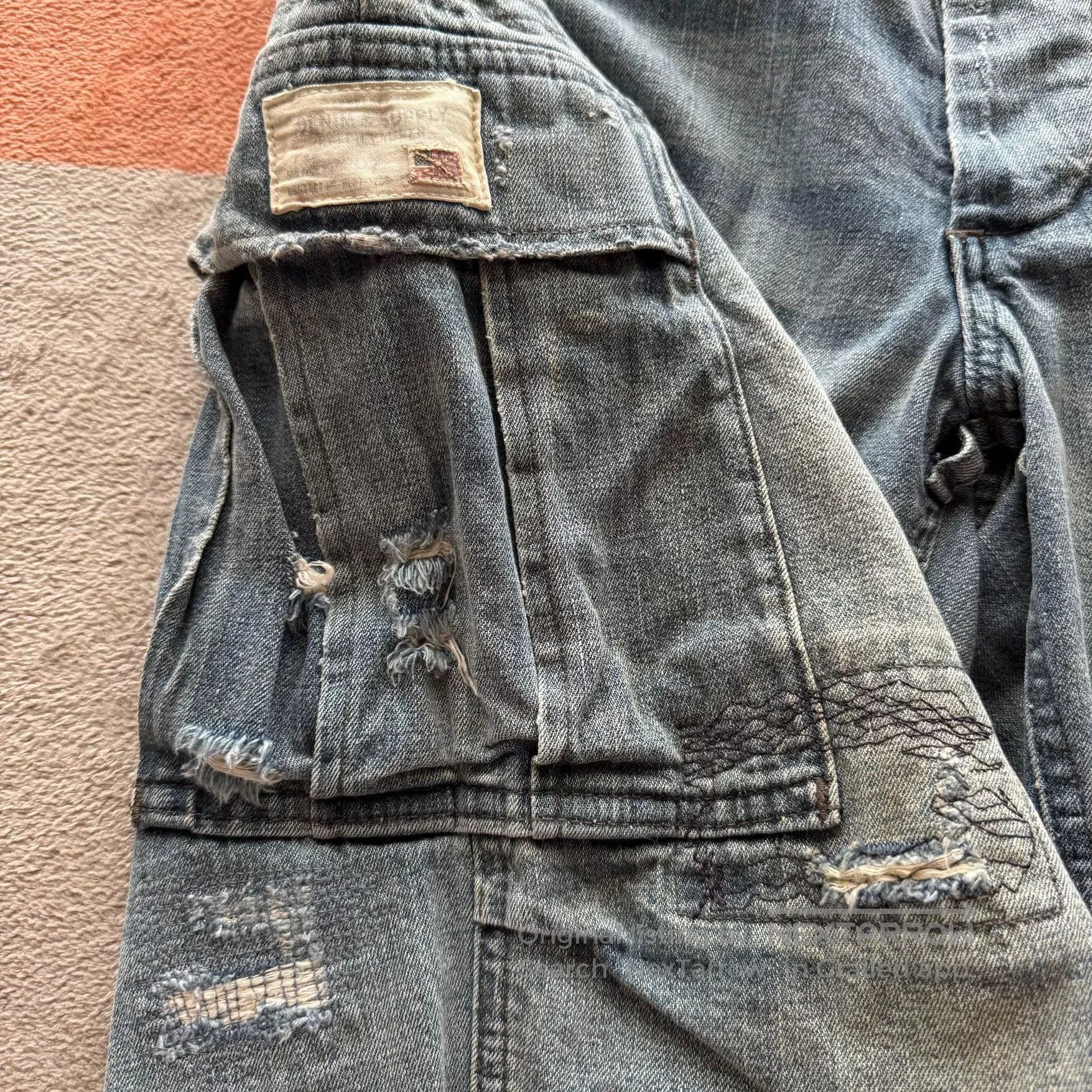 Denim & Supply Ralph Lauren Ralph Lauren Denim Supply Distressed Denim Shorts. Size US 29 - 4 Thumbnail