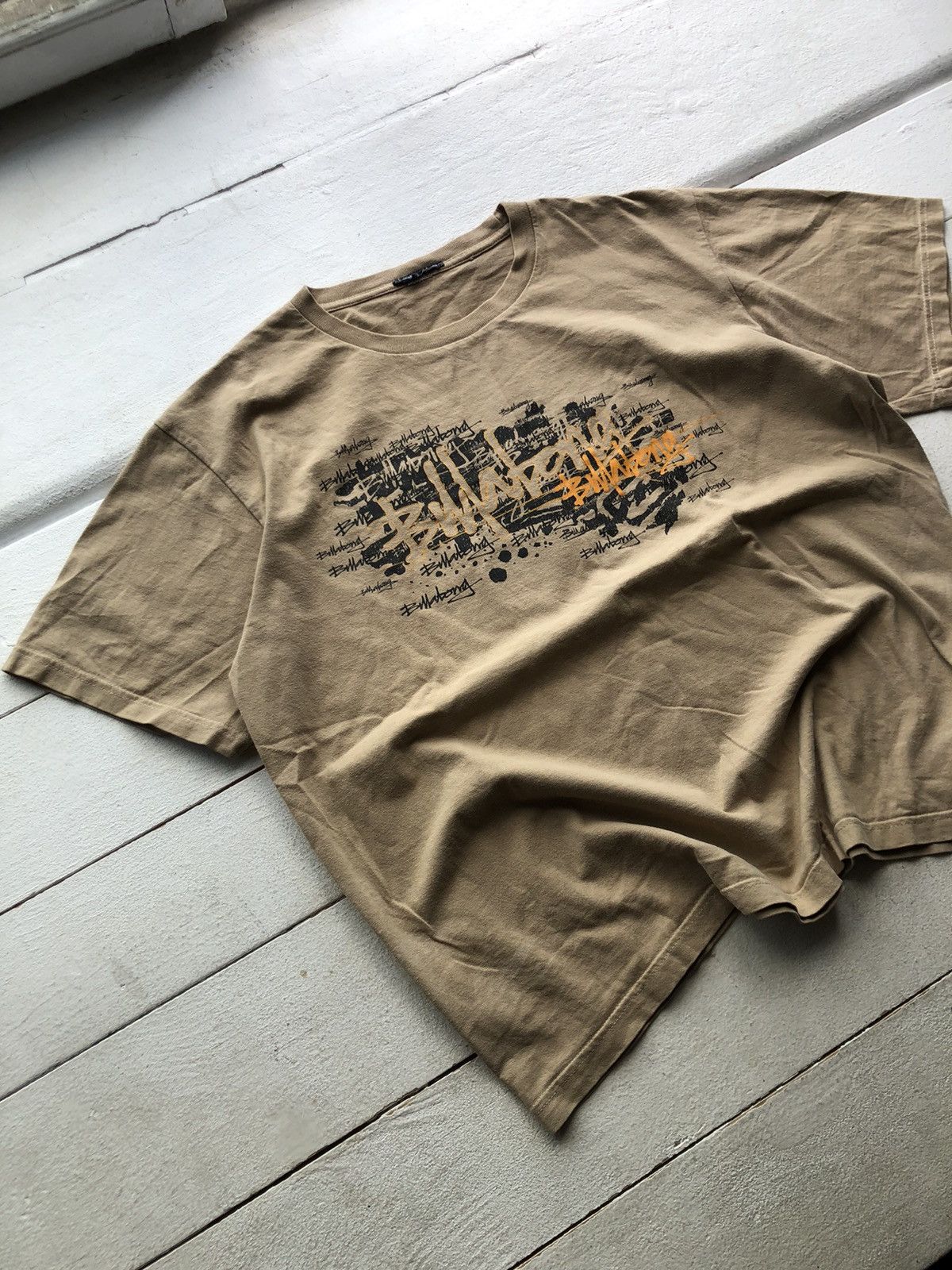 Billabong Vintage Billabong T Shirt Big Logo very rare Y2K Vintage 90s Size US L / EU 52-54 / 3 - 1 Thumbnail