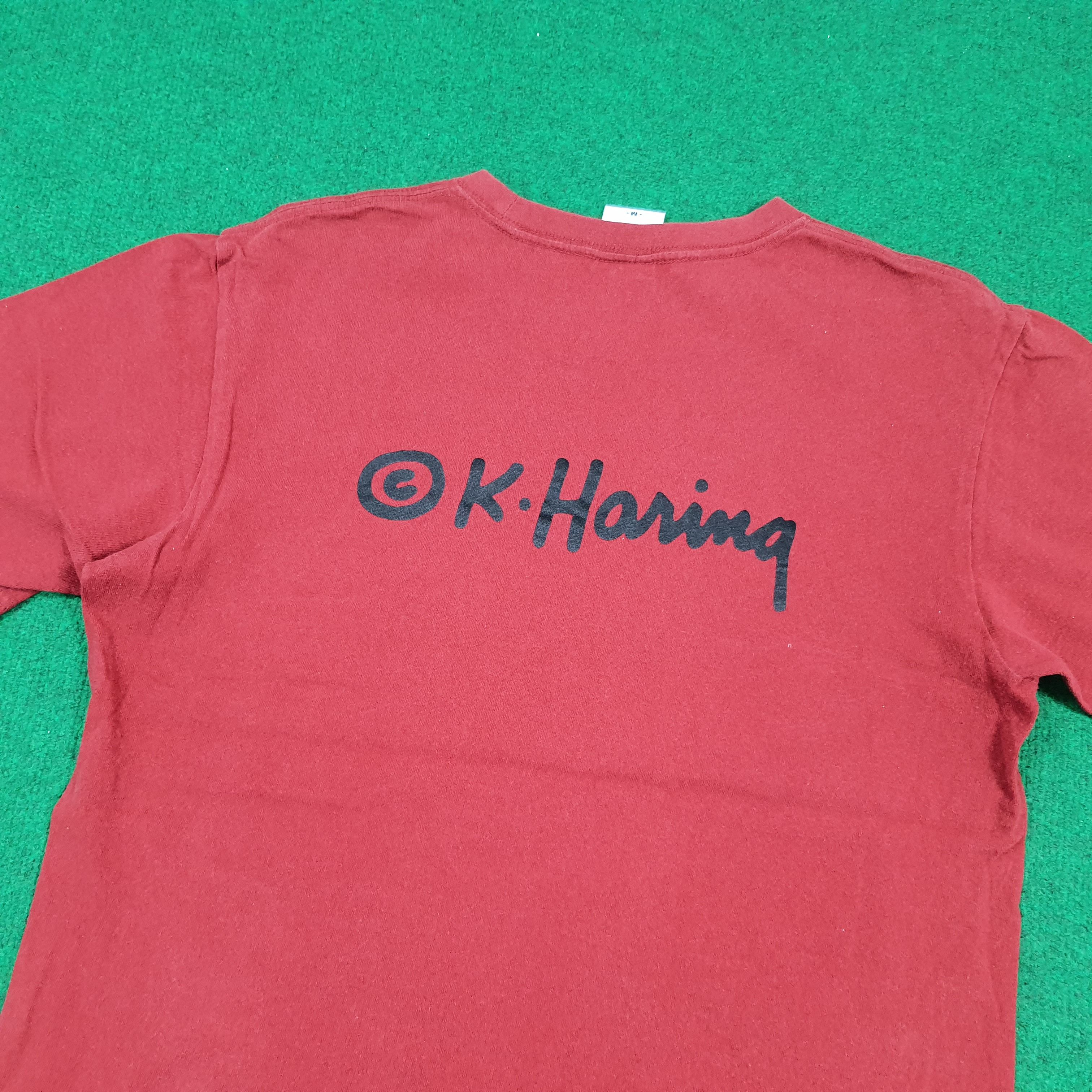 Keith Haring Vintage Keith Haring Doodles Graphic Tees C301N59 Size US M / EU 48-50 / 2 - 5 Thumbnail