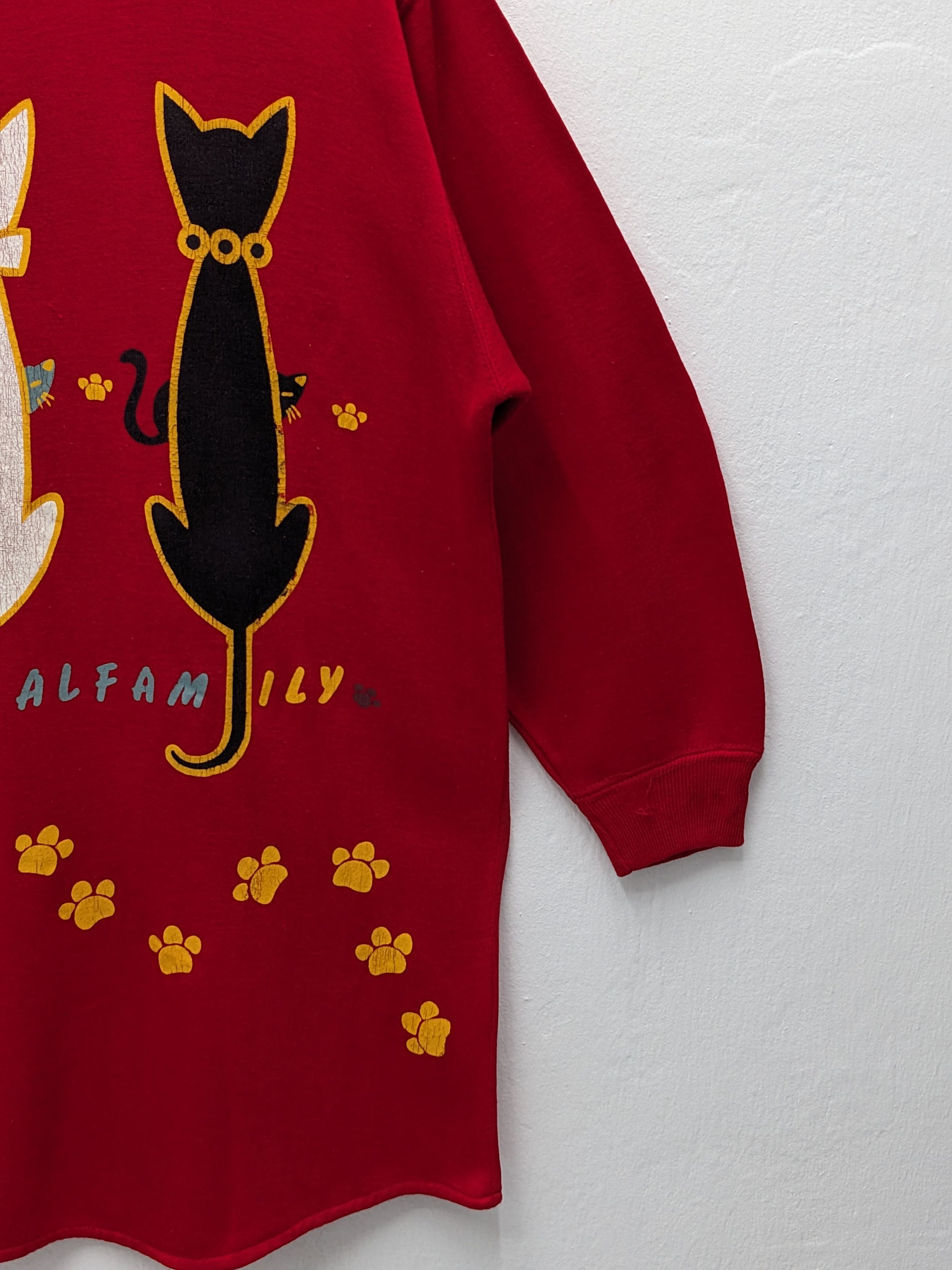 Other Japanese Brand Sardin Cat's Special Family Sweatshirt Size XXL / US 16-18 / IT 52-54 - 4 Thumbnail