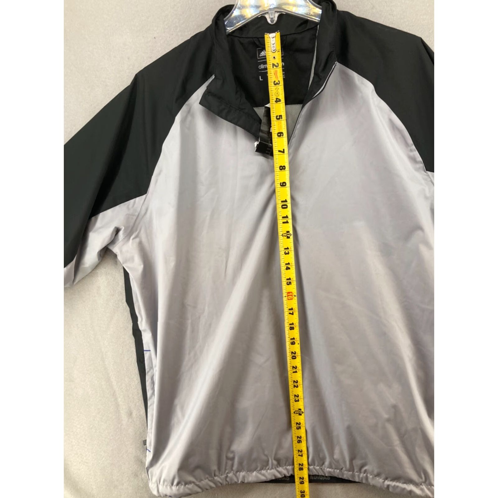 Adidas Adidas Climastorm Golf Polo Shirt Mens Large Gray Quickdry Short Sleeve Athletic Size US L / EU 52-54 / 3 - 3 Thumbnail