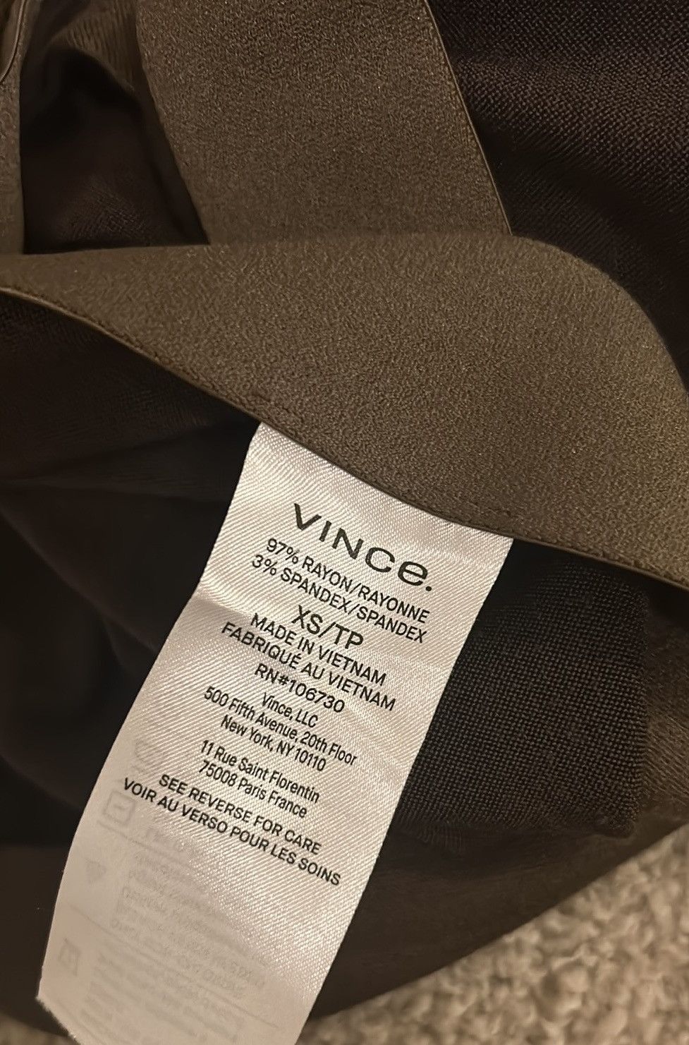 Vince Vince Gathered Skirt Vine size XS Size 25" / US 0 / IT 36 - 5 Thumbnail