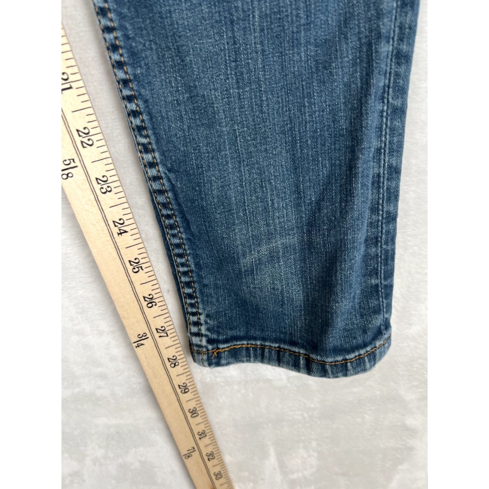 Levi's Levi’s 502 Jeans Straight Denim 28x28 Regular Men Blue Medium Wash Vintage No Size US 28 / EU 44 - 4 Thumbnail