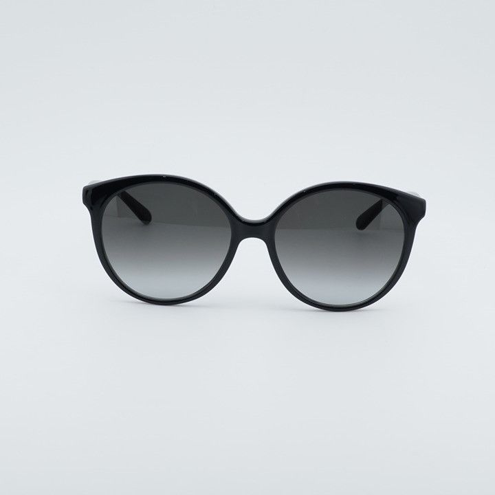 Salvatore Ferragamo Salvatore Ferragamo SF1071S 001 Sunglasses Black Round Frame Size ONE SIZE - 6 Thumbnail