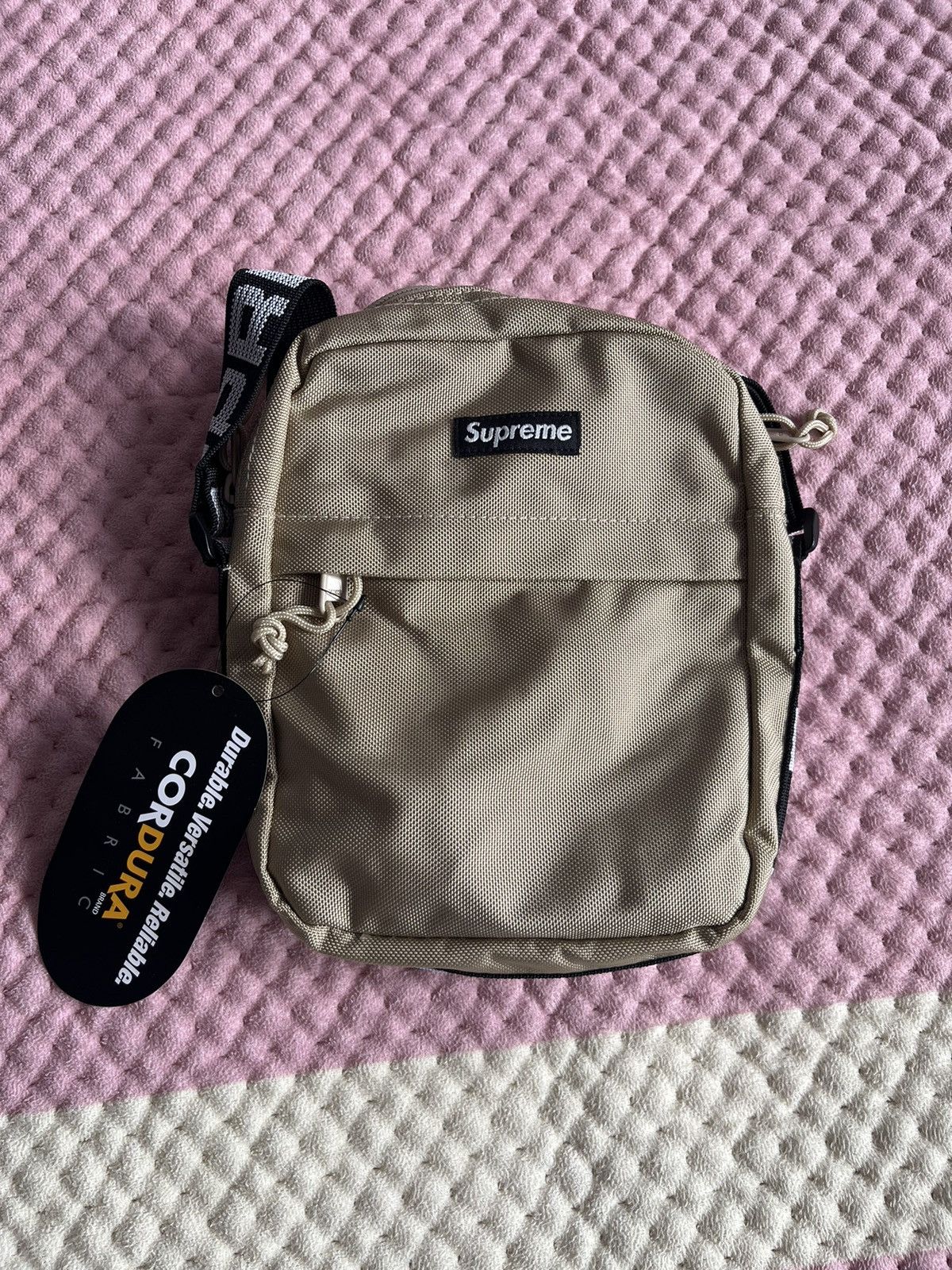 Supreme Supreme shoulder bag tan | Grailed