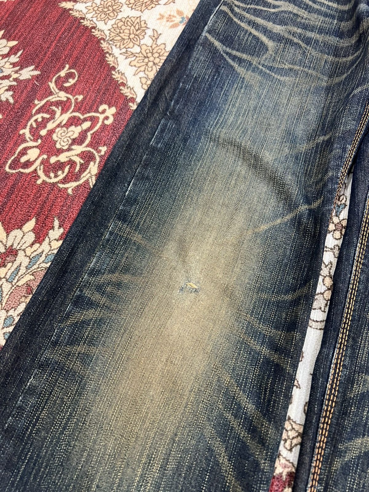 Edwin 💥Flare💥Vintage Edwin XV Exclusive Vintage Distress Jean Size US 32 / EU 48 - 7 Thumbnail