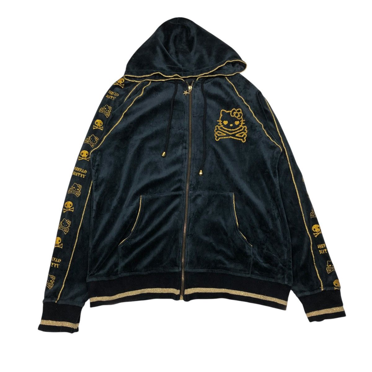 Cartoon Network 🔥VINTAGE ZIPPER JACKET HELLO KITTY BIG LOGO DESIGN Size US L / EU 52-54 / 3 - 1 Thumbnail