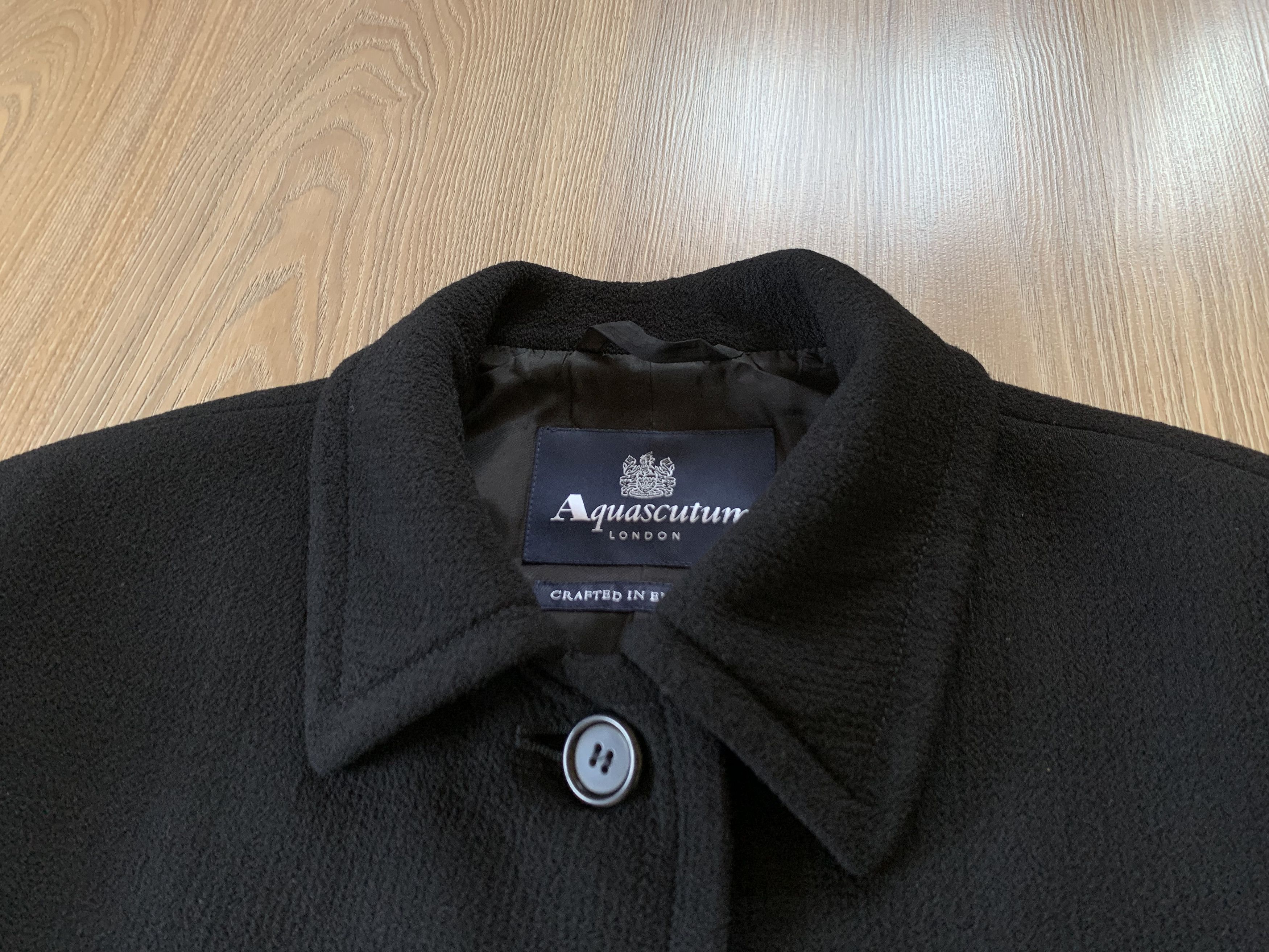 Aquascutum × Vintage Aquascutum London Women's Vintage Wool Coat Size M / US 6-8 / IT 42-44 - 6 Thumbnail
