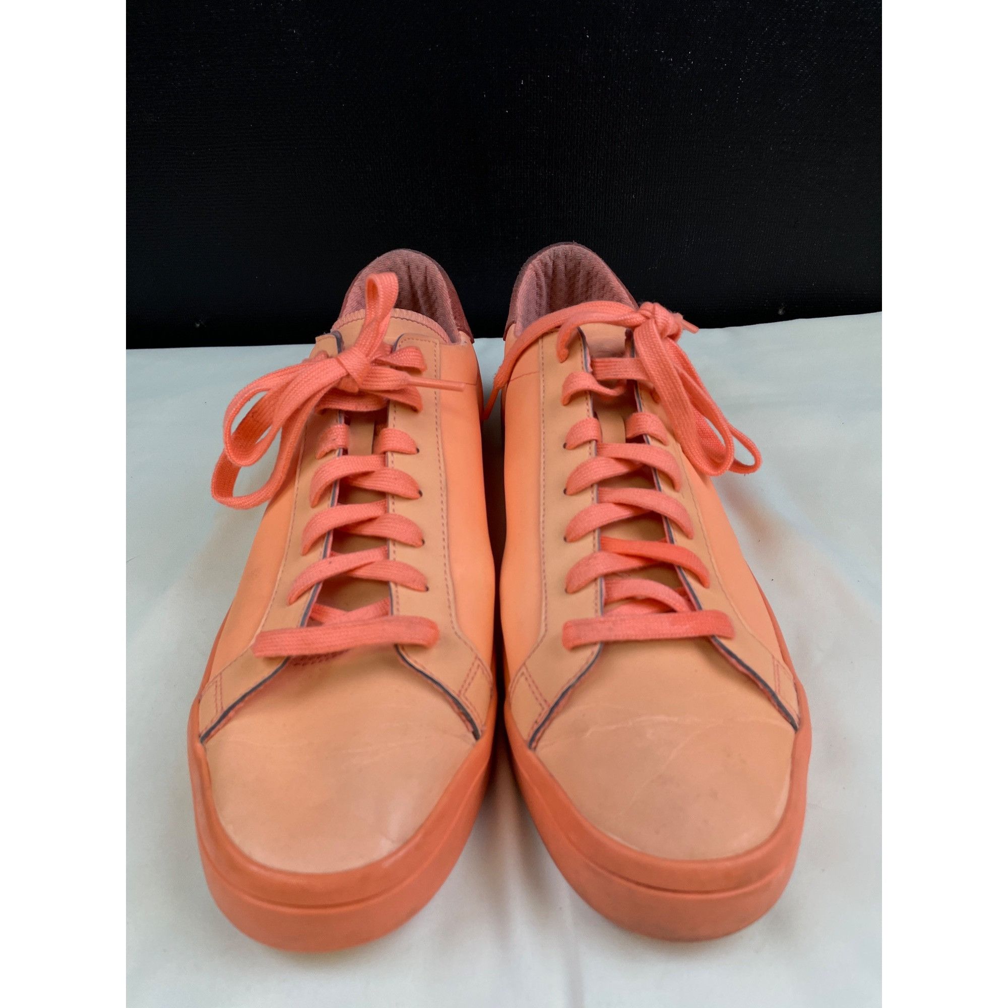Adidas Adidas Men's Court Vantage Sun Glo Orange Sneakers/ Shoes Si Size US 11.5 / EU 44-45 - 2 Thumbnail