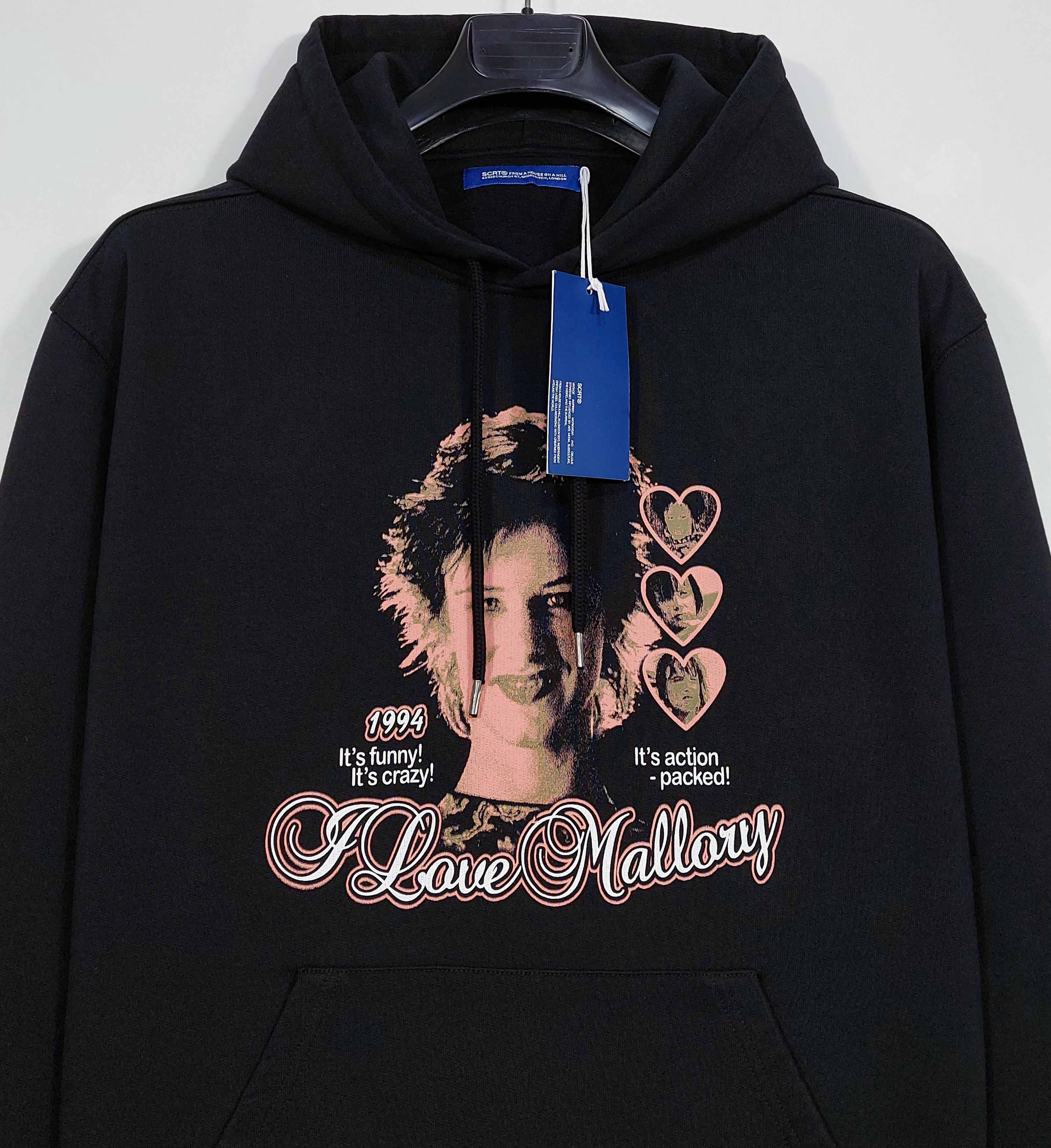 SCRT i love Malory hoodie - black M Size US M / EU 48-50 / 2 - 8 Thumbnail