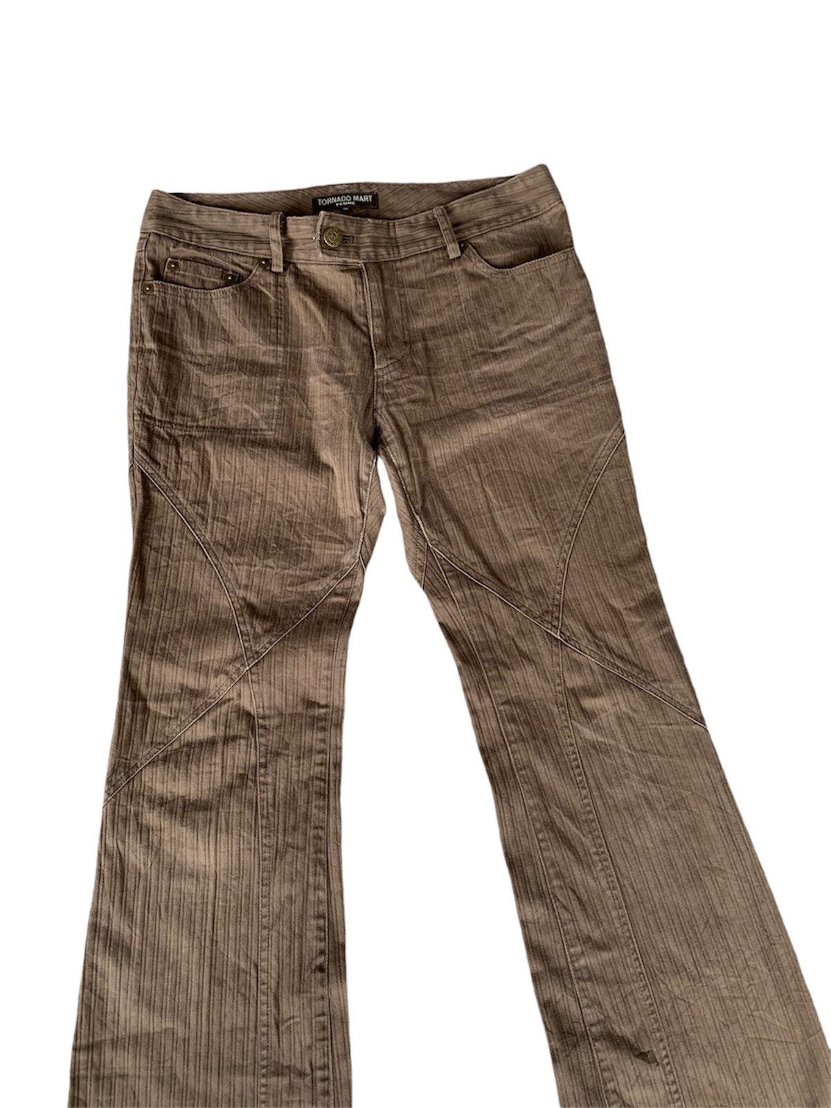 If Six Was Nine × Japanese Brand × Le Grande Bleu (L.G.B.) Tornado mart flared jeans spiral cut Size US 32 / EU 48 - 3 Thumbnail