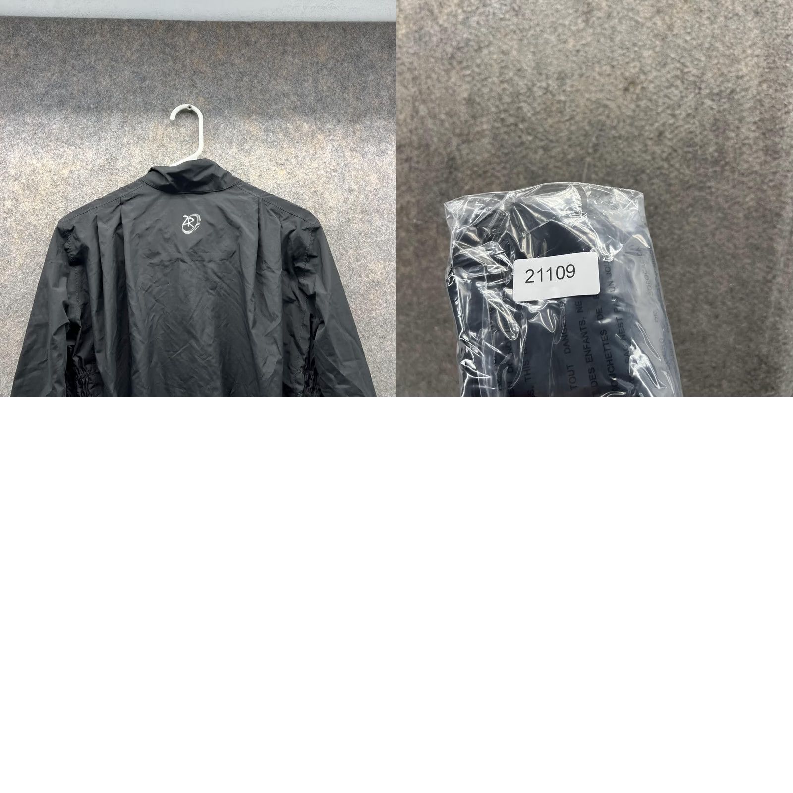 Vintage Zero Restriction Jacket Men Small Black Full Zip Tour Series Windbreaker Vtg Size US S / EU 44-46 / 1 - 9 Thumbnail