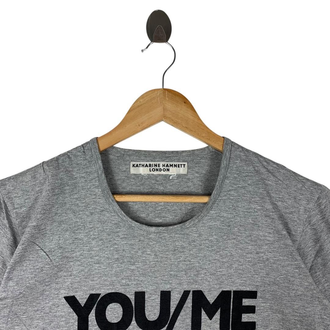 Katharine Hamnett London KATHERINE HAMNETT You and me spellout tee Size XS / US 0-2 / IT 36-38 - 2 Thumbnail