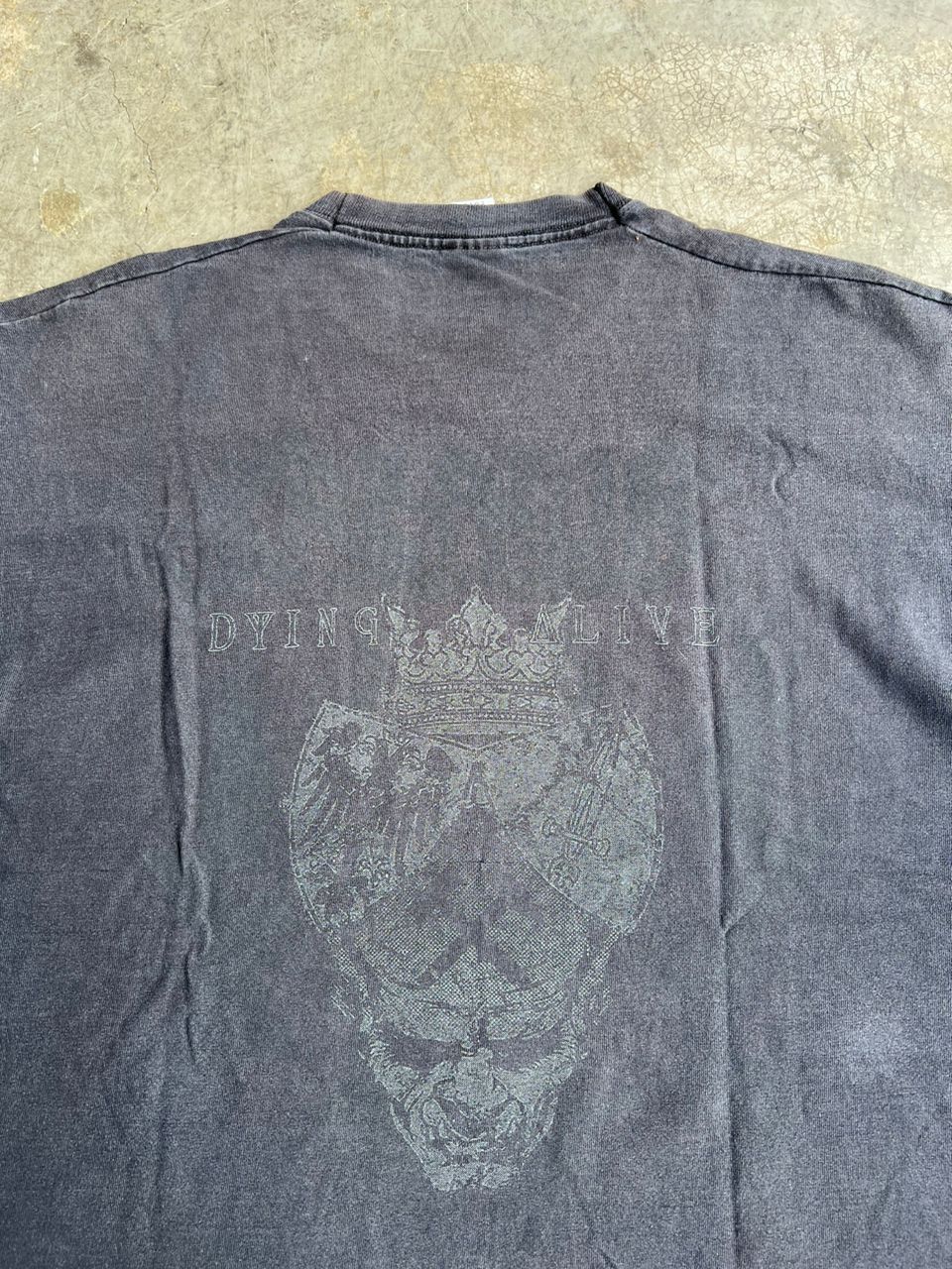 Band Tees Kreator Dying Alive Faded Tshirt Size US XL / EU 56 / 4 - 7 Thumbnail