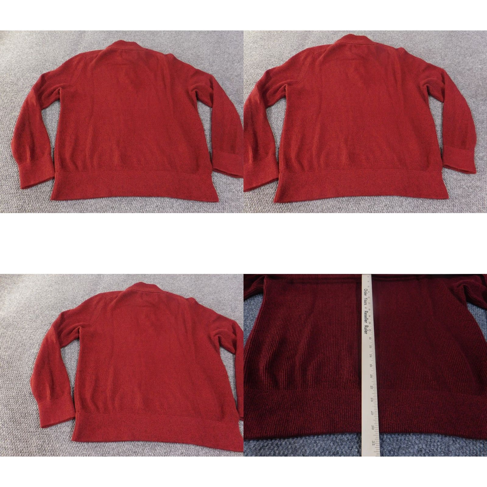 Eddie Bauer VINTAGE Eddie Bauer Sweater Mens XL Half Zip Pullover Striped Classic Knit Size US XL / EU 56 / 4 - 8 Thumbnail