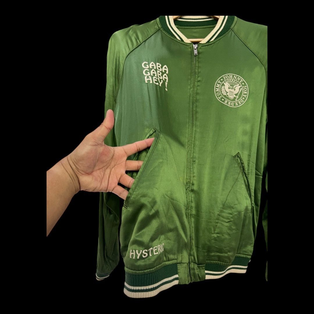 Hysteric Glamour HYSTERIC GLAMOUR X RAMONES JAPANESE BRAND SUKAJAN JACKET Size US M / EU 48-50 / 2 - 9 Thumbnail