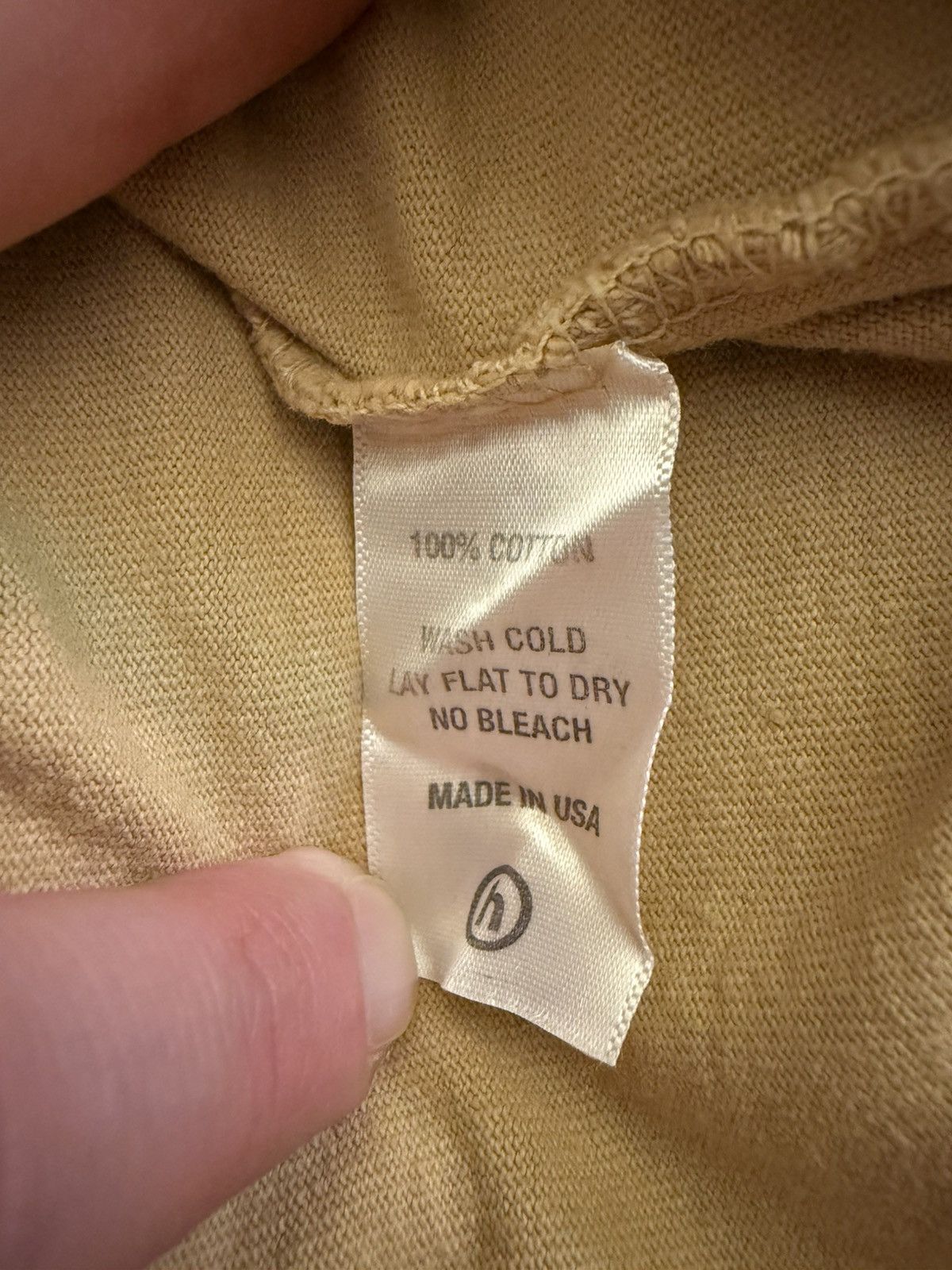 HIDDEN Hidden NY Mini Logo T-shirt Tan Large Size US L / EU 52-54 / 3 - 5 Thumbnail
