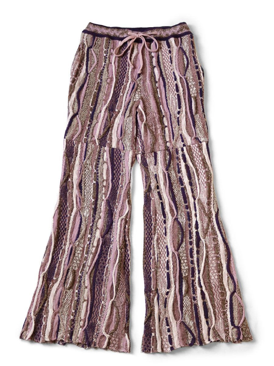Kapital Kapital 7G knit GAUDY Flare pants Size US 30 / EU 46 - 1 Preview