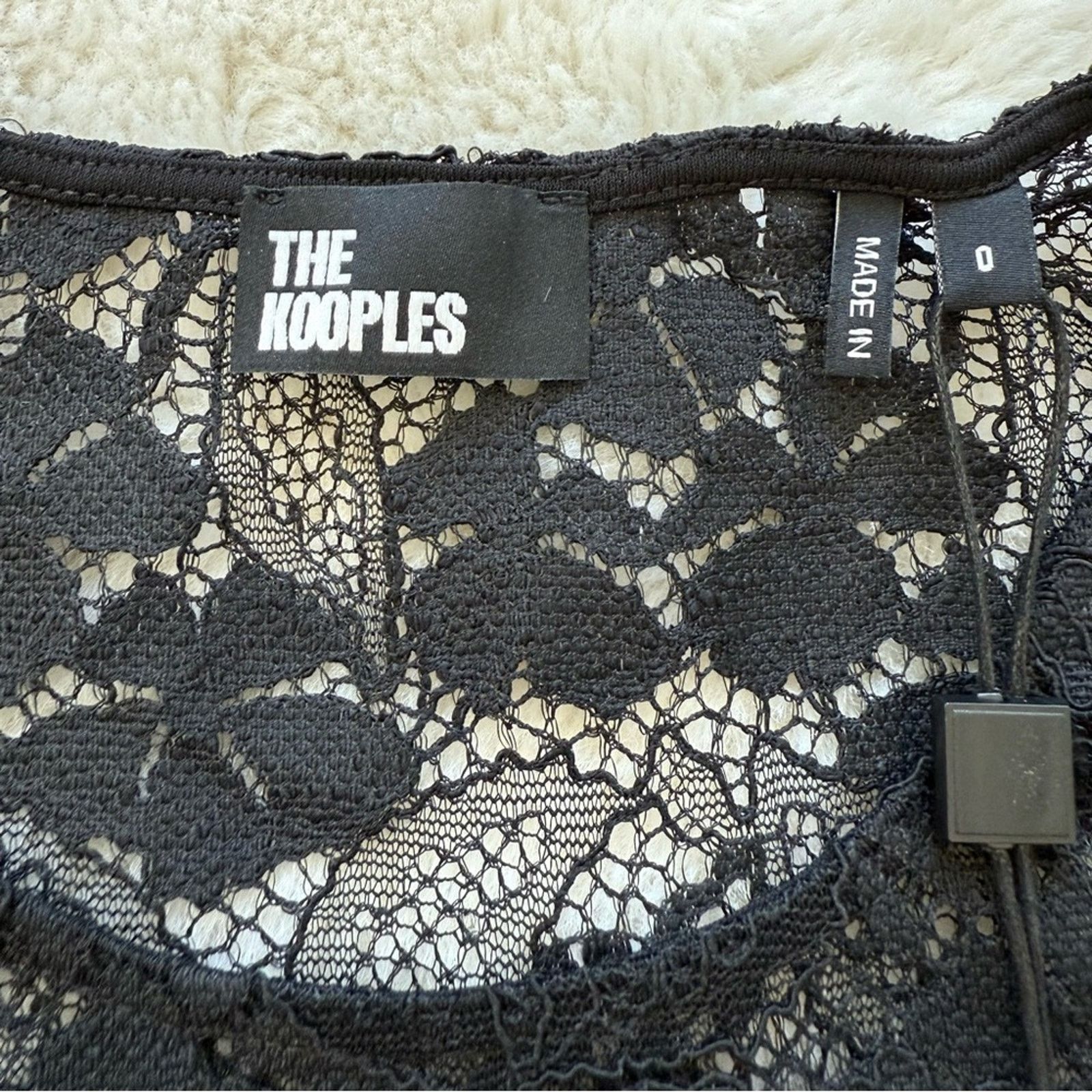 The Kooples NWT!!! The Kooples women laces top size 0 or XS Retail 215$ Size XS / US 0-2 / IT 36-38 - 5 Thumbnail