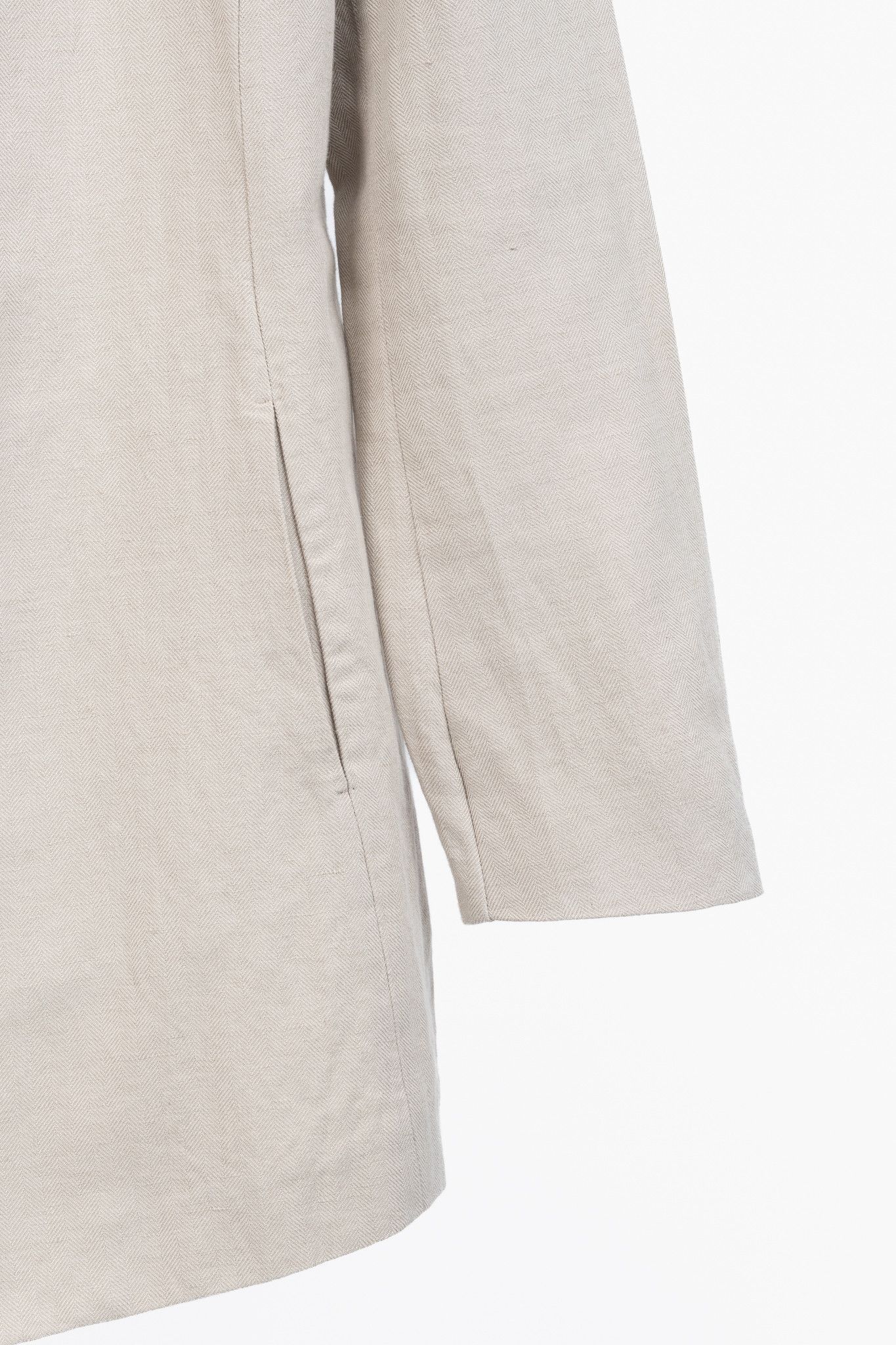 Brunello Cucinelli Brunello Cucinelli SS18 Cotton & Linen Monili-Trim Blazer Size 3XL / US 20-22 - 5 Thumbnail