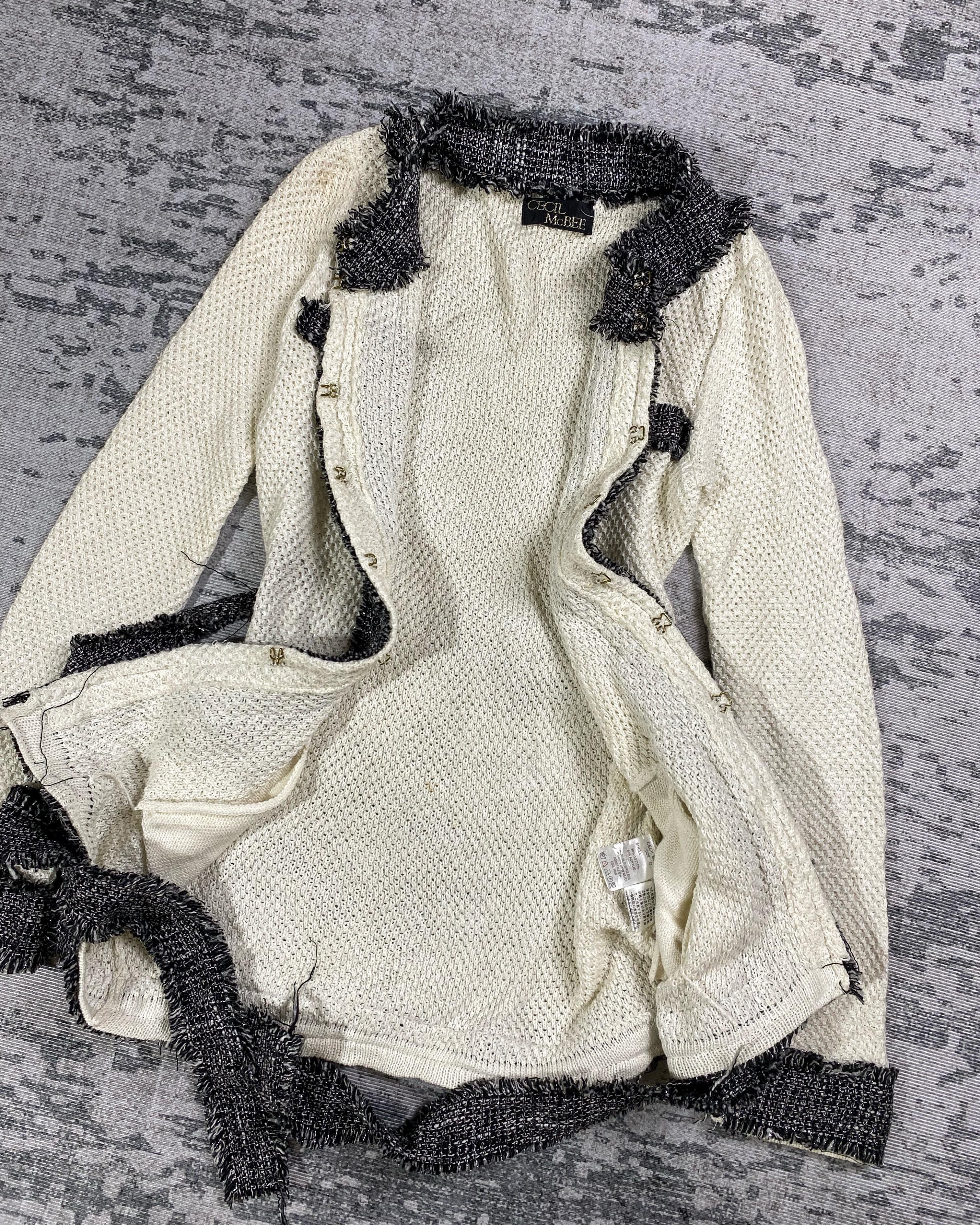 Japanese Brand 2000s Cecil Mc Bee Y's Maison Knitwear y2k Lgb Ifsix Size L / US 10 / IT 46 - 2 Thumbnail