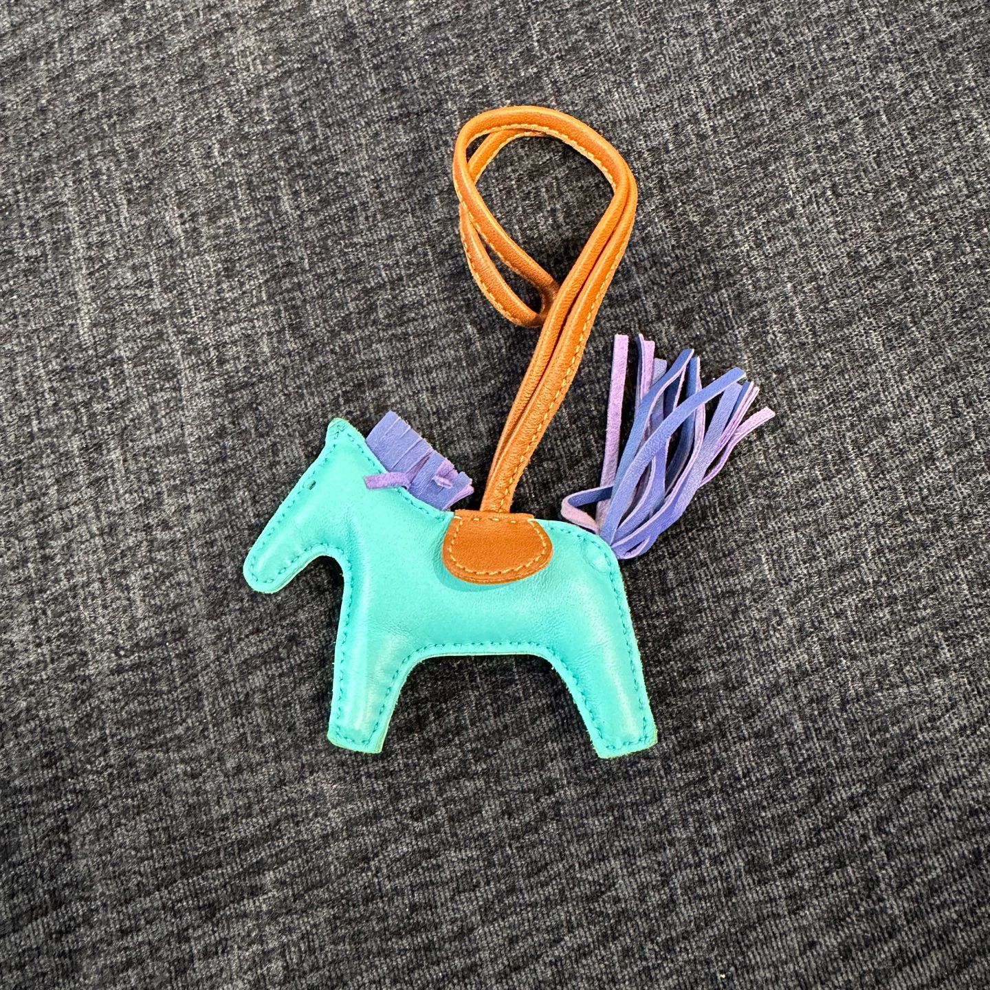 Hermes Hermes May319 Blue Mini Horse Bag Charm Size ONE SIZE - 2 Thumbnail