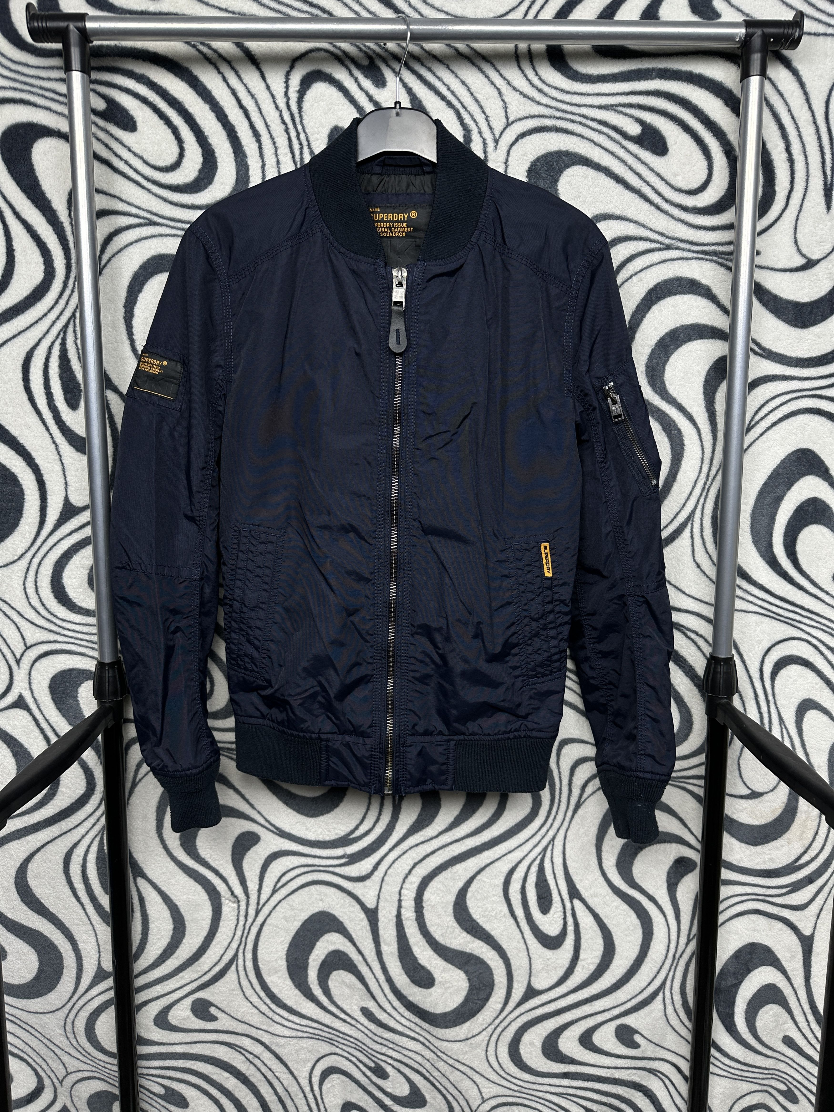 Superdry Superdry Vintage Mens Nylon Bomber Jacket Y2K Size US S / EU 44-46 / 1 - 1 Thumbnail