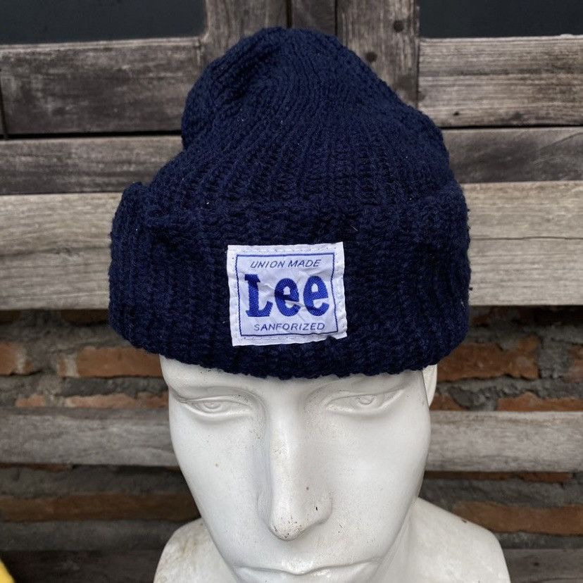 Lee × Vintage Lee unionmade sanforized beanie hats Size ONE SIZE - 2 Thumbnail