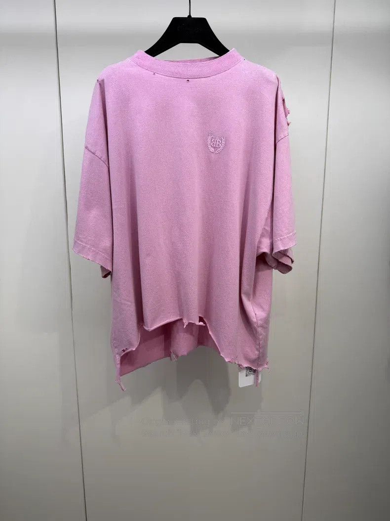 Balenciaga Balenciaga Pink Graffiti Short Sleeve Size US S / EU 44-46 / 1 - 2 Thumbnail