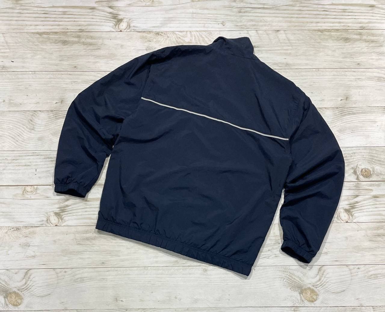Nike Vintage Nike Track Jacket Nylon Top Striped 2000s Y2K Swoosh Size US L / EU 52-54 / 3 - 12 Thumbnail