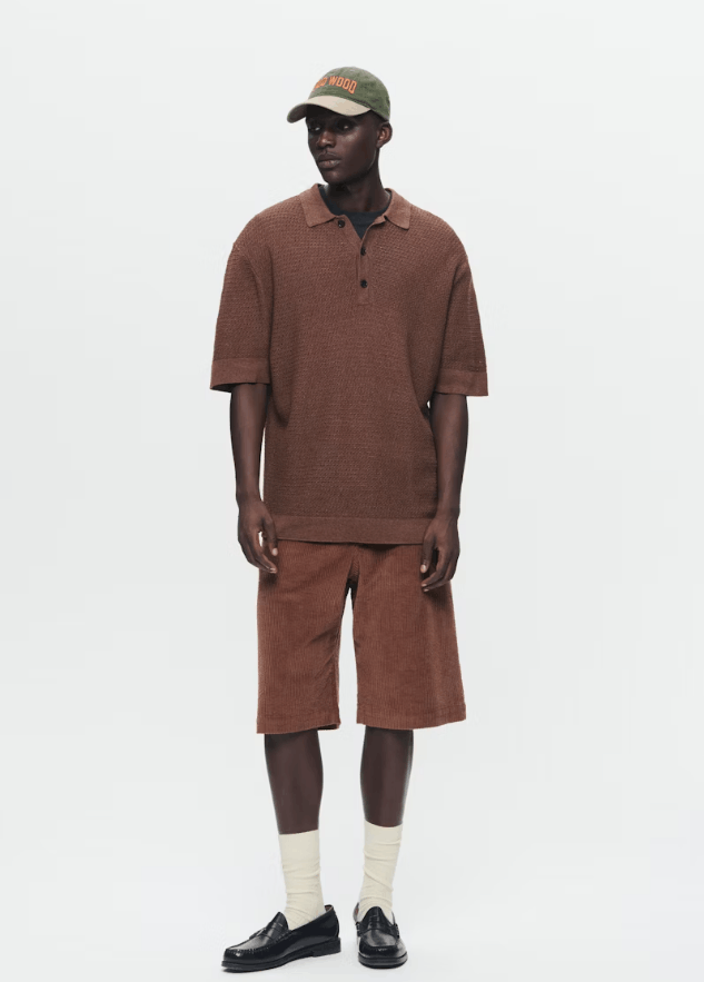 Wood Wood BNWT SS25 WOOD WOOD BRETT CORDUROY SHORTS M Size US 32 / EU 48 - 14 Thumbnail