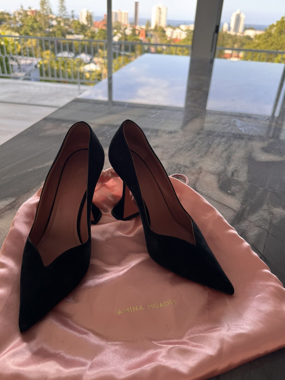 Amina Muaddi Amina Muaddi Ami heels size 36 Size US 6 / IT 36 - 2 Thumbnail