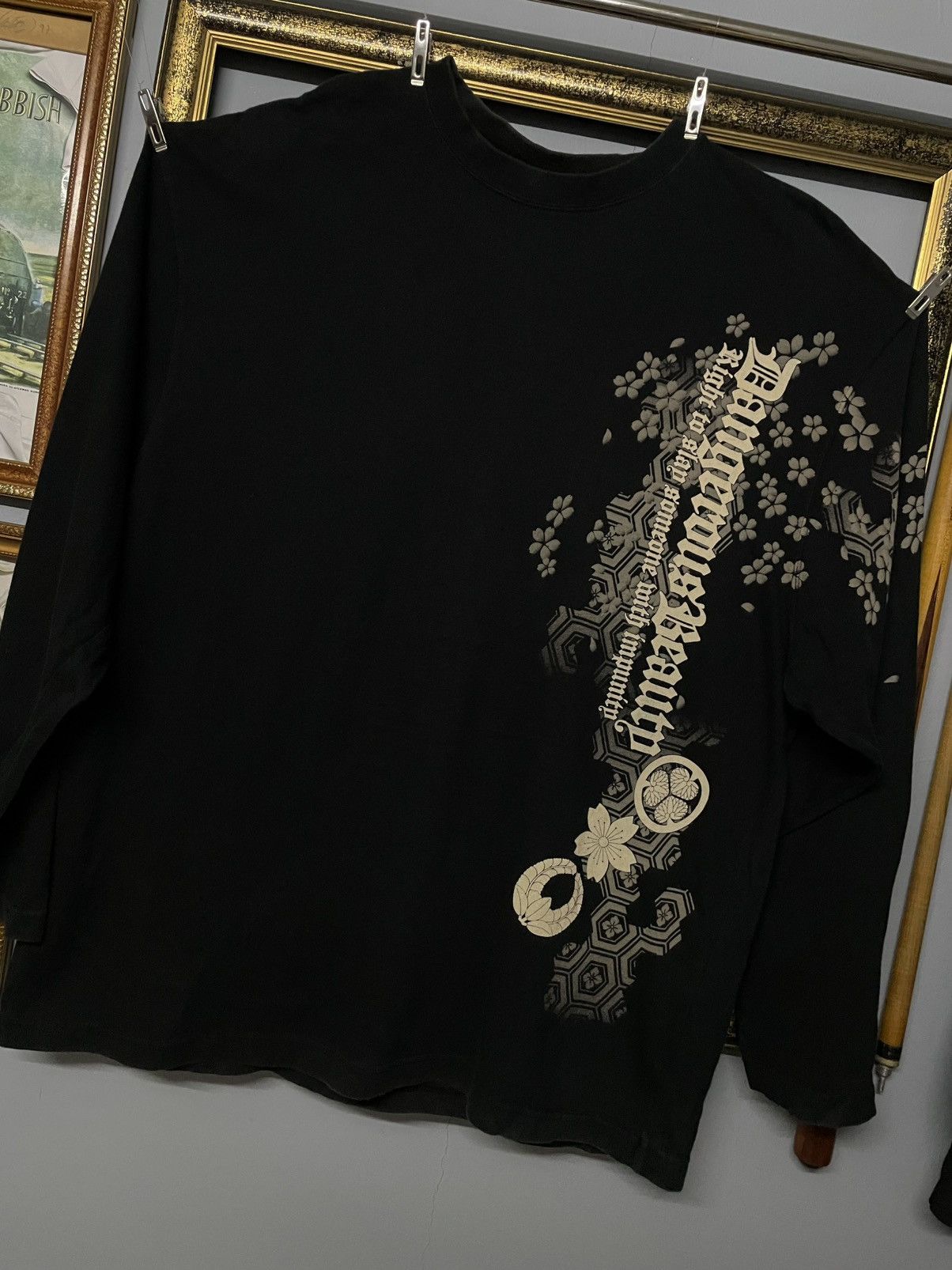 Designer × Japanese Brand × Vintage Vintage Japan Divine Retribution Dangerous Element Sukajan Size US XL / EU 56 / 4 - 8 Thumbnail