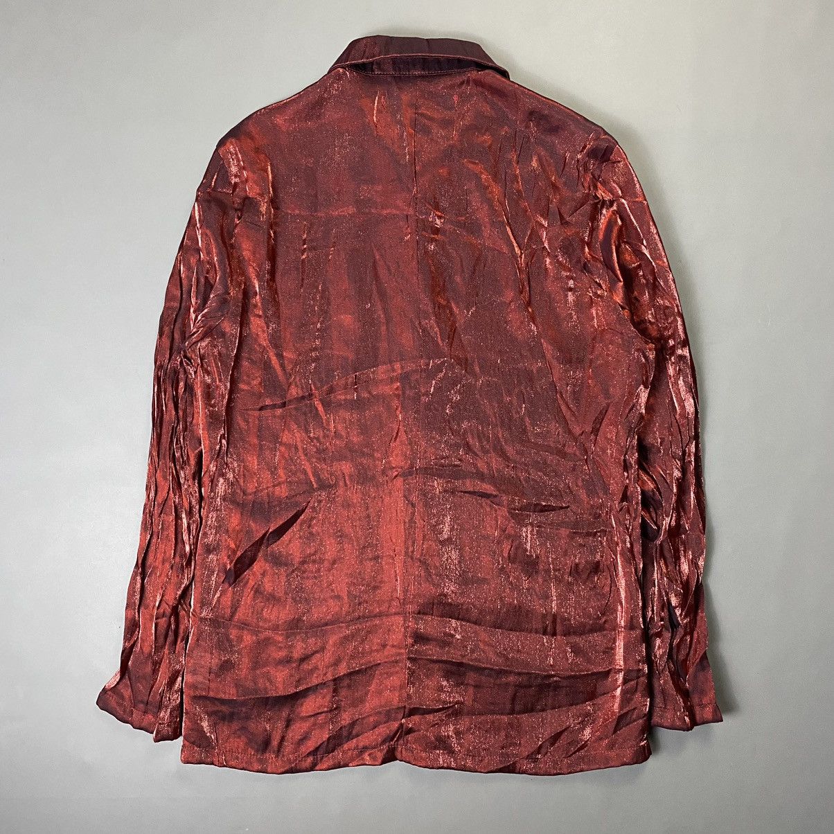 Haider Ackermann Haider Ackermann - Sparkling Silk Shirt Size S / US 4 / IT 40 - 8 Thumbnail