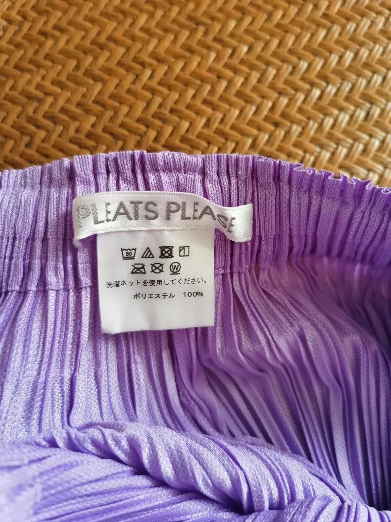 Issey Miyake Issey Miyake size:3 Purple pleated pants Size 42" / US 20 - 4 Thumbnail