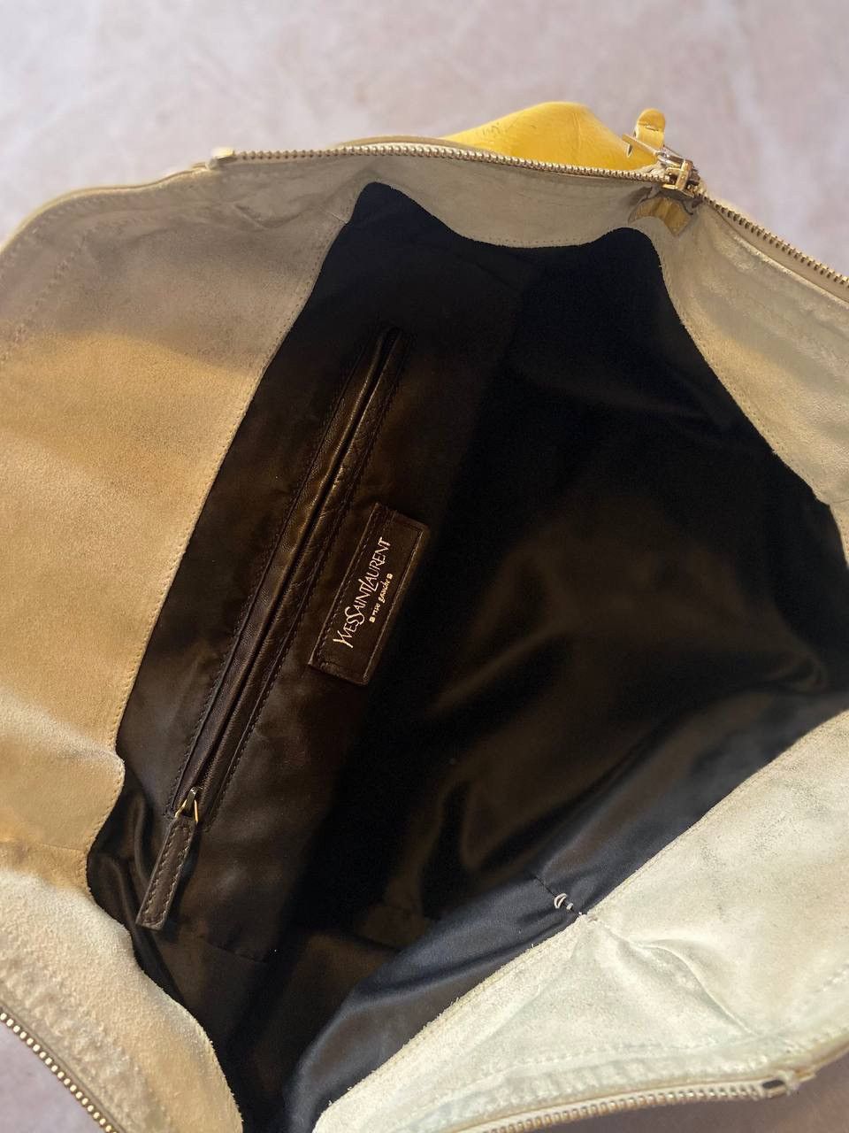 Vintage × Yves Saint Laurent Vintage Yves Saint Laurent Avant Garde Leather Shoulder Bag Size ONE SIZE - 8 Thumbnail