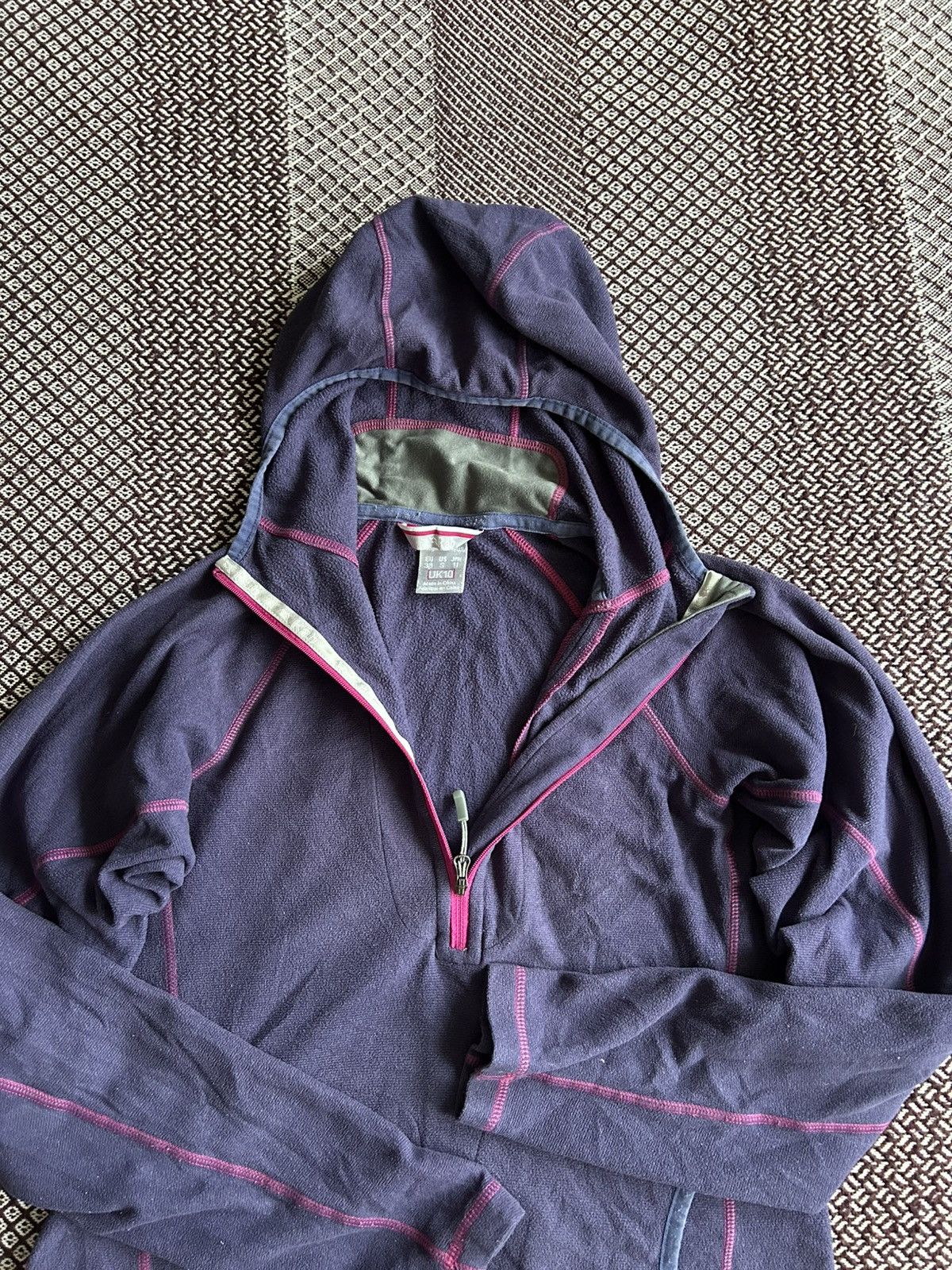Rab Rab Polartec 1/4 Hoodie Women Fleece Outdoor Style Size UK10 Size M / US 6-8 / IT 42-44 - 7 Thumbnail