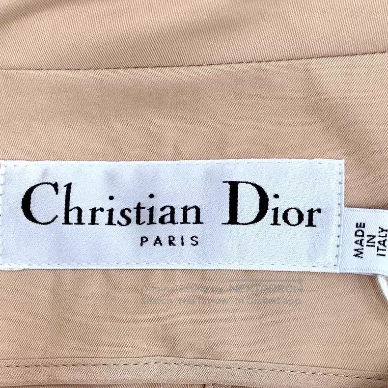 Dior Dior Brown cotton lapel double-breasted sleeveless windbre Size XS / US 0-2 / IT 36-38 - 6 Thumbnail