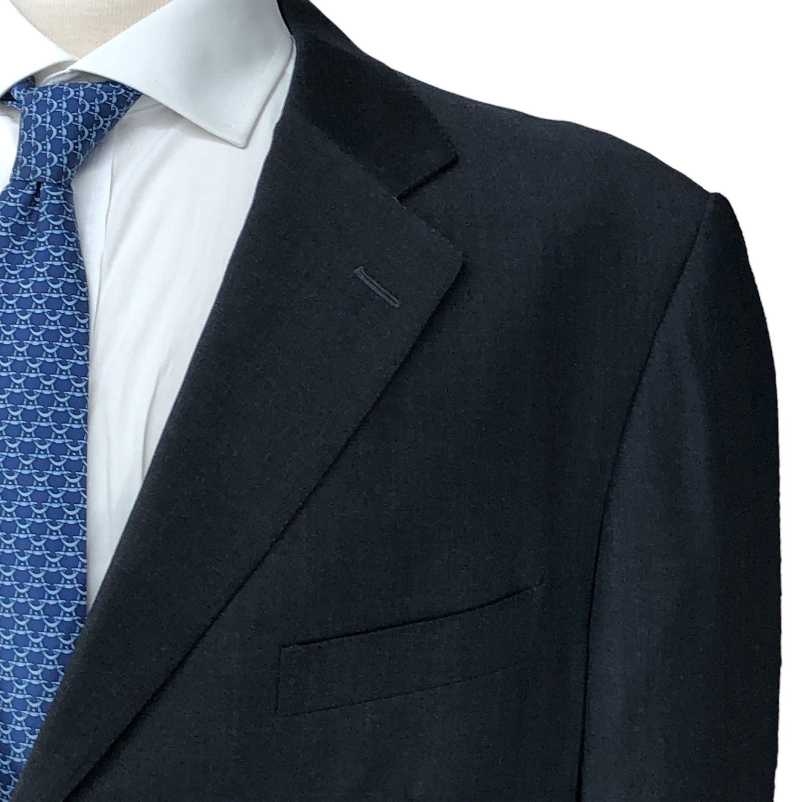 Ermenegildo Zegna Ermenegildo Zegna Mens Size 44L Sportcoat Jacket Blazer Gray Size 44L - 4 Thumbnail
