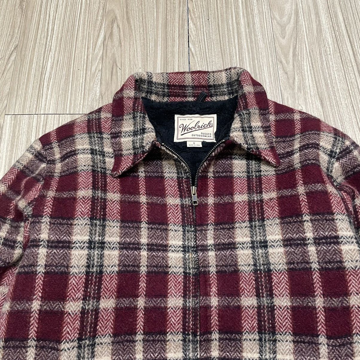 Woolrich Woolen Mills 90’s Woolrich Plaid Sherpa Jacket Size US M / EU 48-50 / 2 - 2 Thumbnail