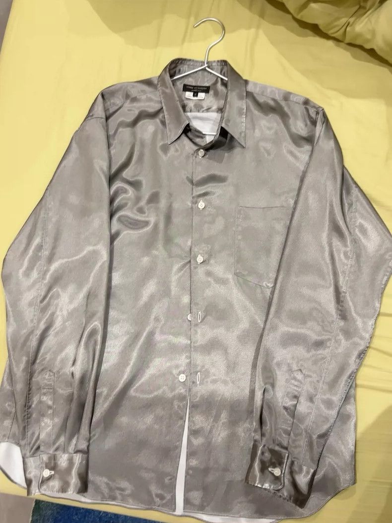 Comme des Garcons Comme Des Garcons Silk metal shirt Size US M / EU 48-50 / 2 - 1 Thumbnail