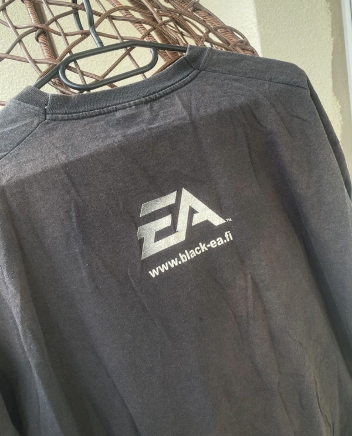 Vintage Ultra rare gaming black ps2 promo EA promo vintage tee 00s Size US XL / EU 56 / 4 - 9 Thumbnail