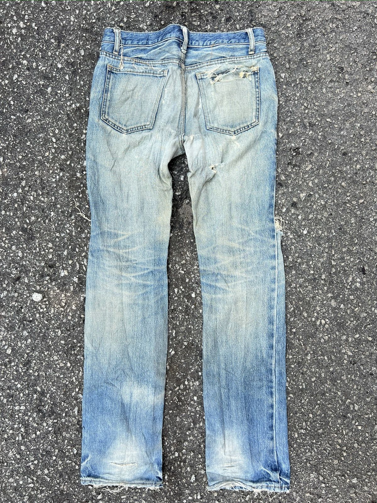 Japanese Brand 5. LoungeLizard Japanase Brand Rusty jeans Size US 31 - 2 Thumbnail