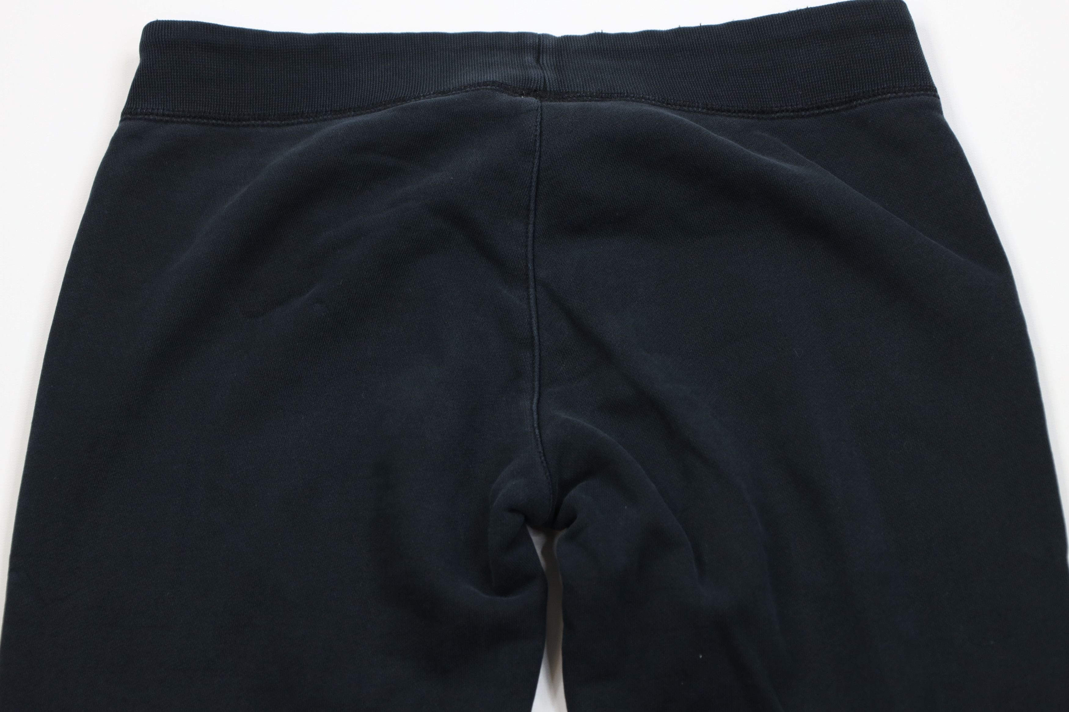 Nike Vintage Y2K Nike Swoosh Flared Wide Leg Sweatpants Black Size 30" / US 8 / IT 44 - 9 Thumbnail