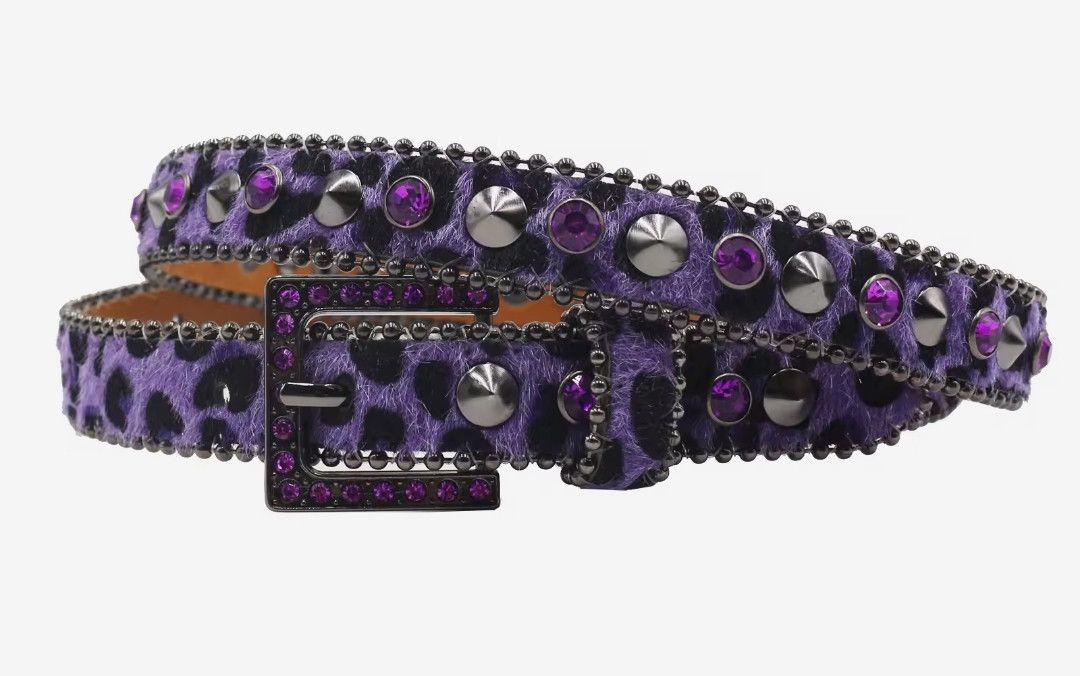 Vintage The rhine and the spiky purple lux belts Size ONE SIZE - 1 Preview