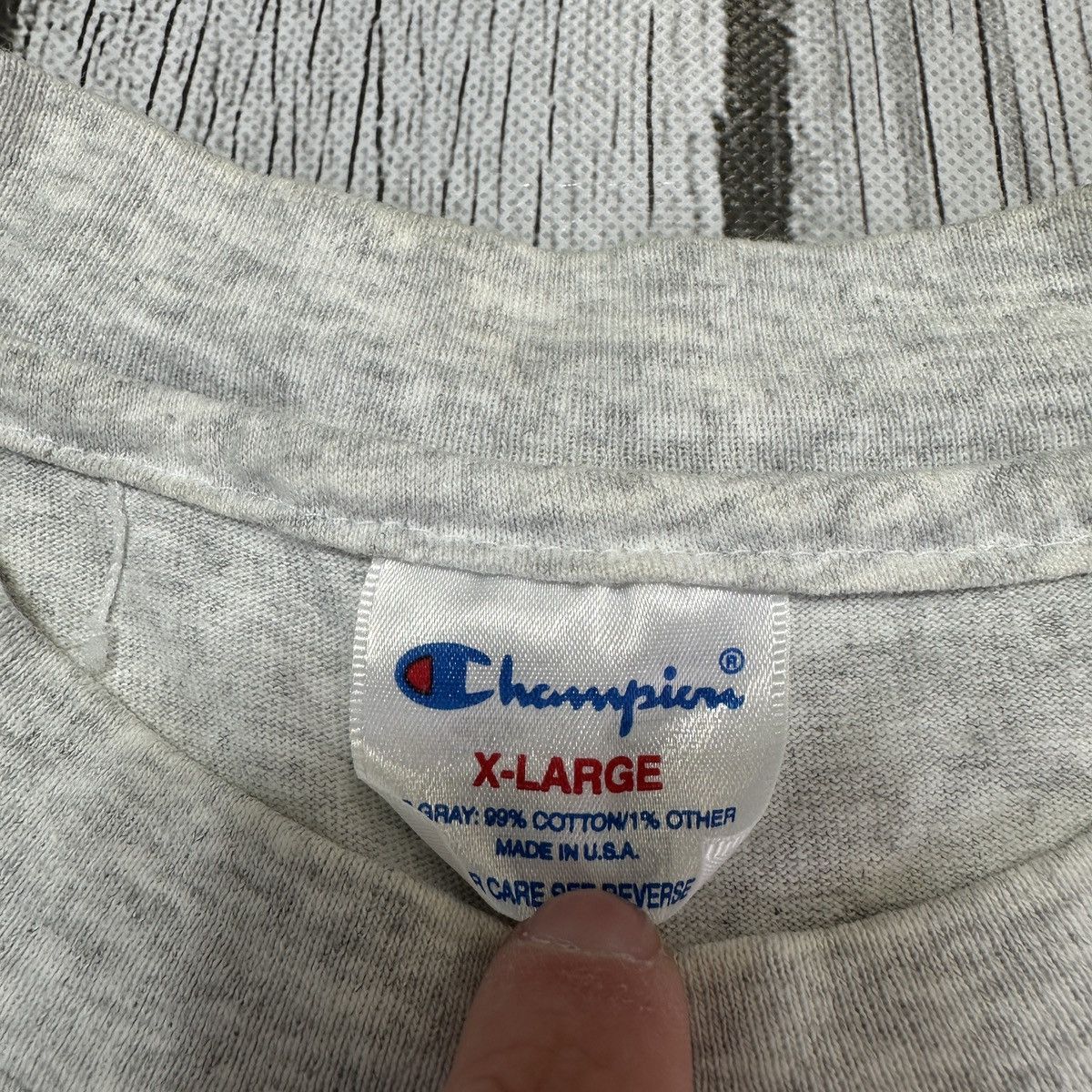 Champion × Vintage Vintage Champion tee Size US XL / EU 56 / 4 - 5 Thumbnail