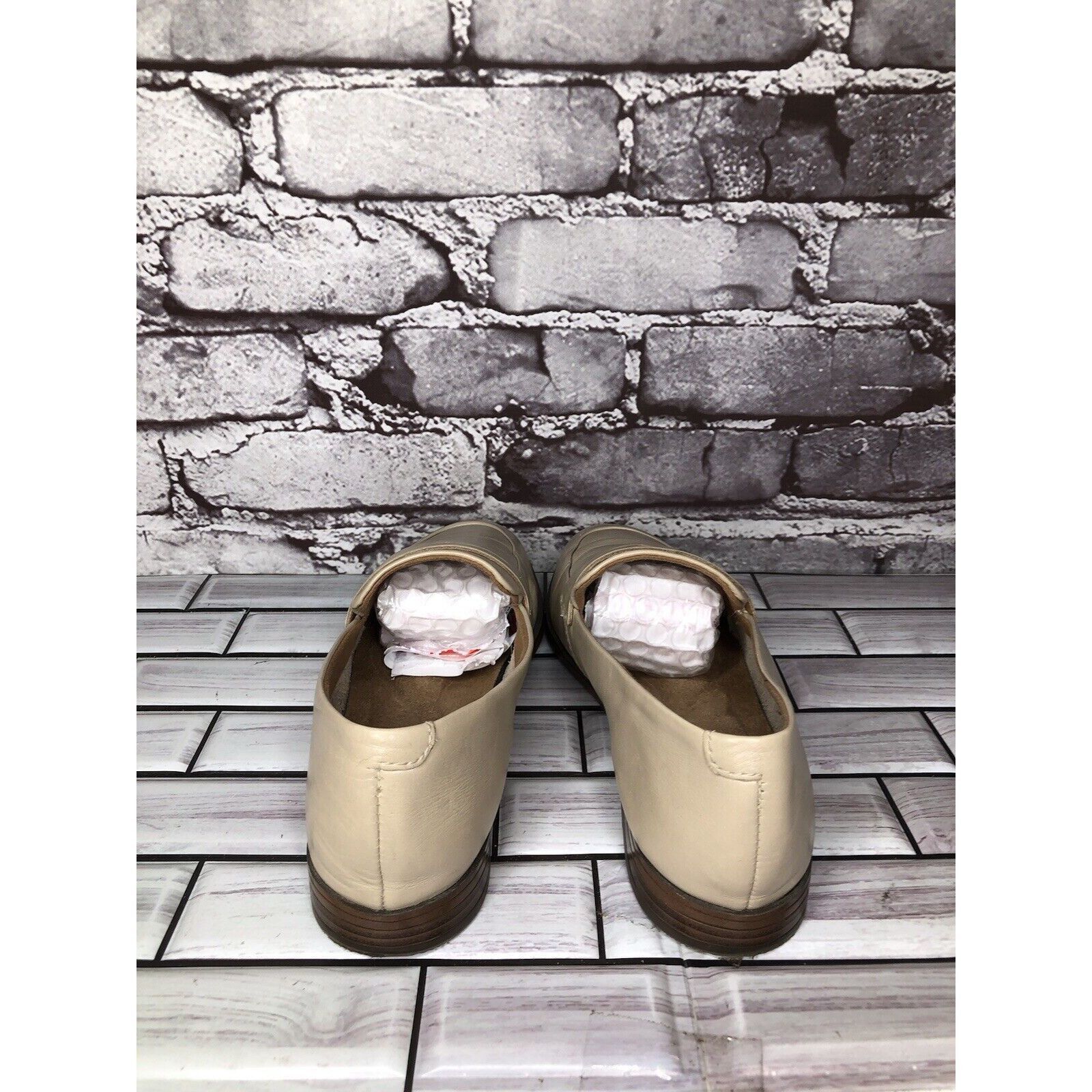 Rockport Rockport Trutech Beige Nude Leather Penny Slip On Dressy Loa Size US 7.5 / IT 37.5 - 3 Thumbnail