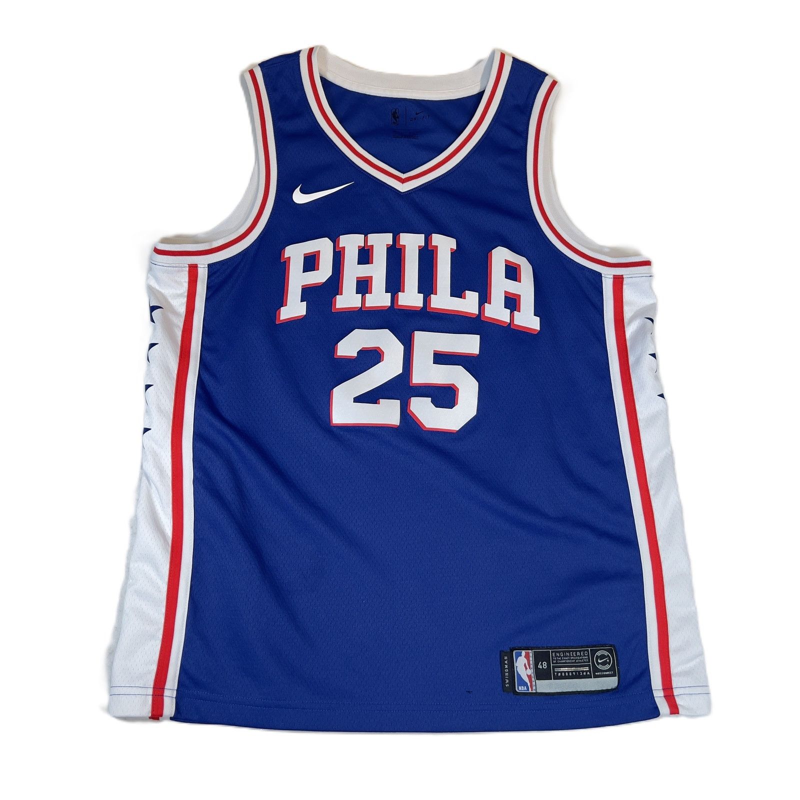 NBA Philadelphia 76rs 25 Simmons NBA Nike Connect Dri-Fit Tank Size US L / EU 52-54 / 3 - 1 Thumbnail