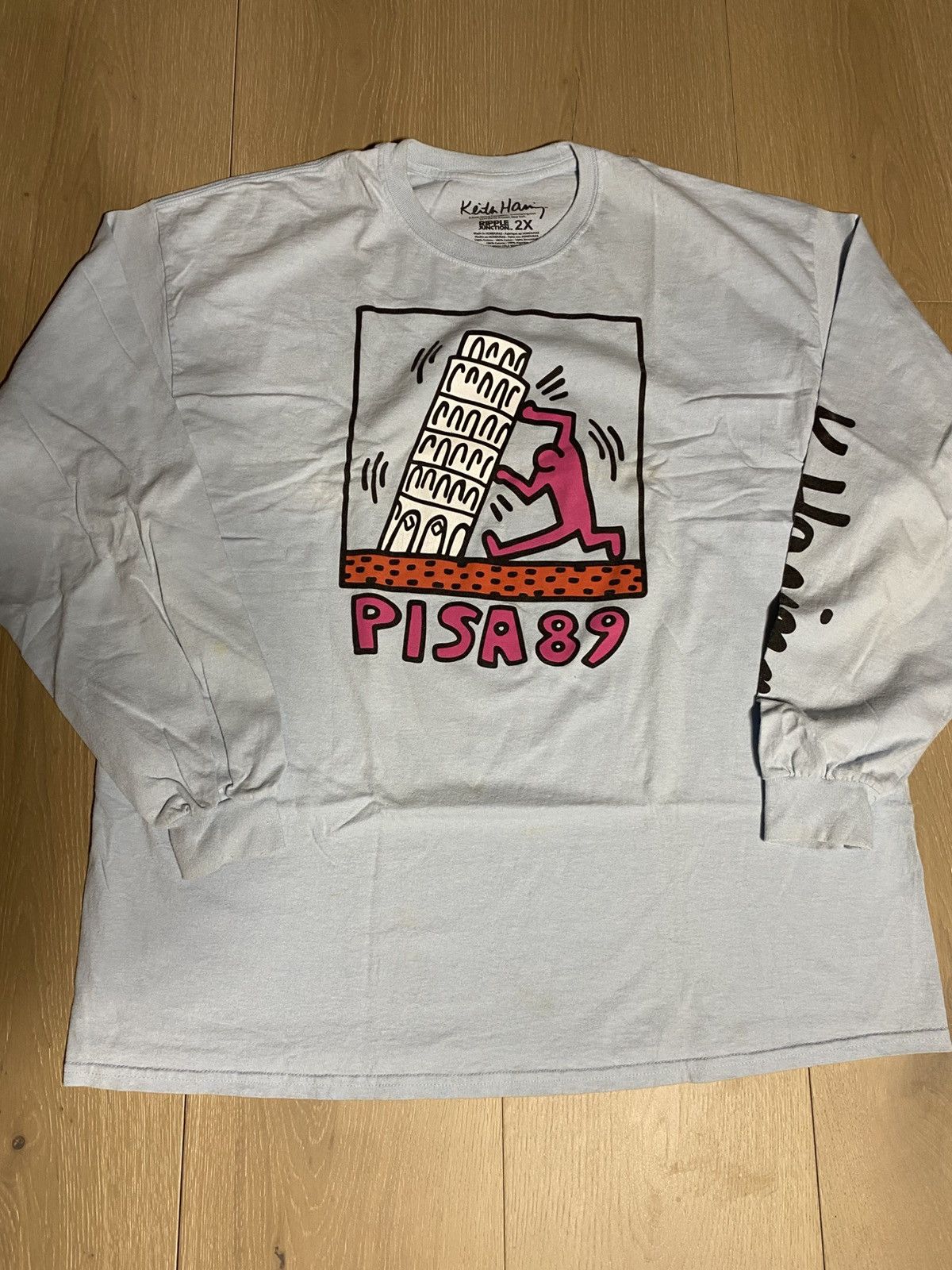 Keith Haring Keith Haring Pisa 89’ Shirt Size US XXL / EU 58 / 5 - 1 Thumbnail